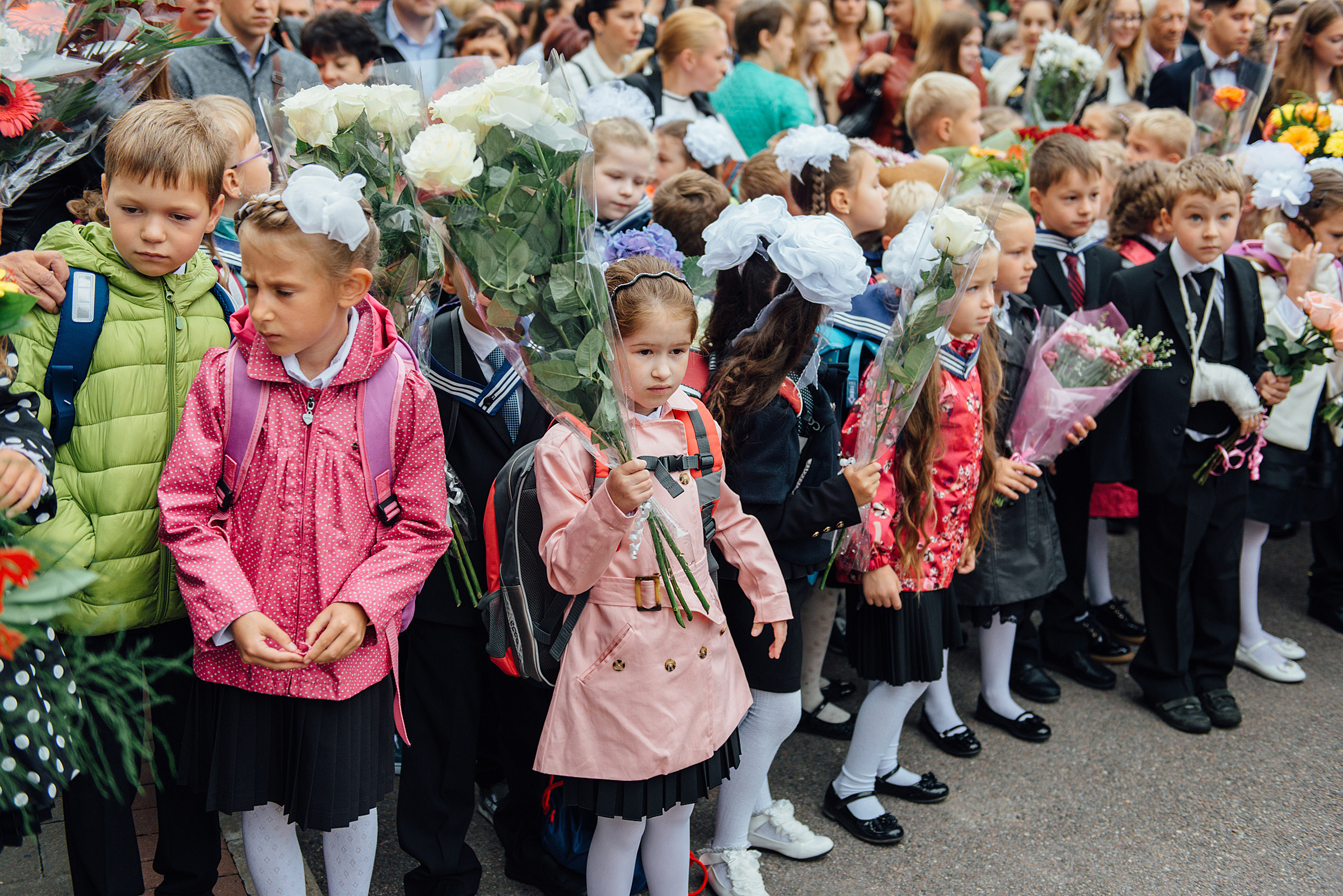 Фотограф на 1-е сентября, фотосъёмка 1-го сентября. Свадебный фотограф в Санкт-Петербурге Венера Ахметова
