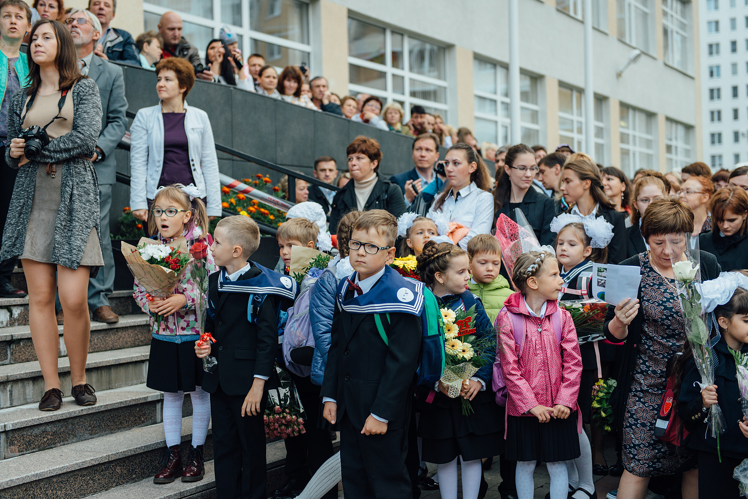 Фотограф на 1-е сентября, фотосъёмка 1-го сентября. Свадебный фотограф в Санкт-Петербурге Венера Ахметова
