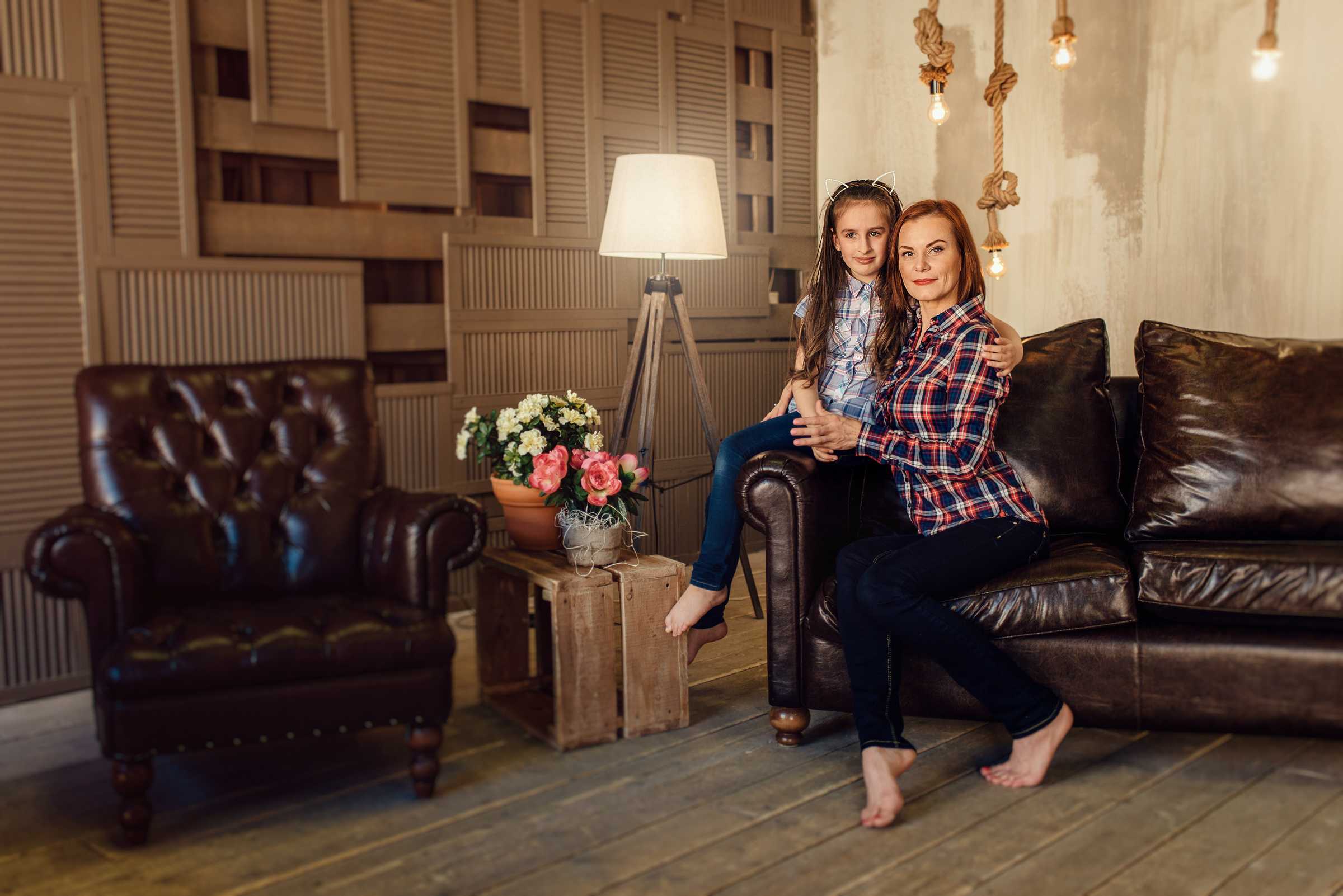 Семейная фотосессия в студии Pavilion. Свадебный фотограф в Санкт-Петербурге Венера Ахметова