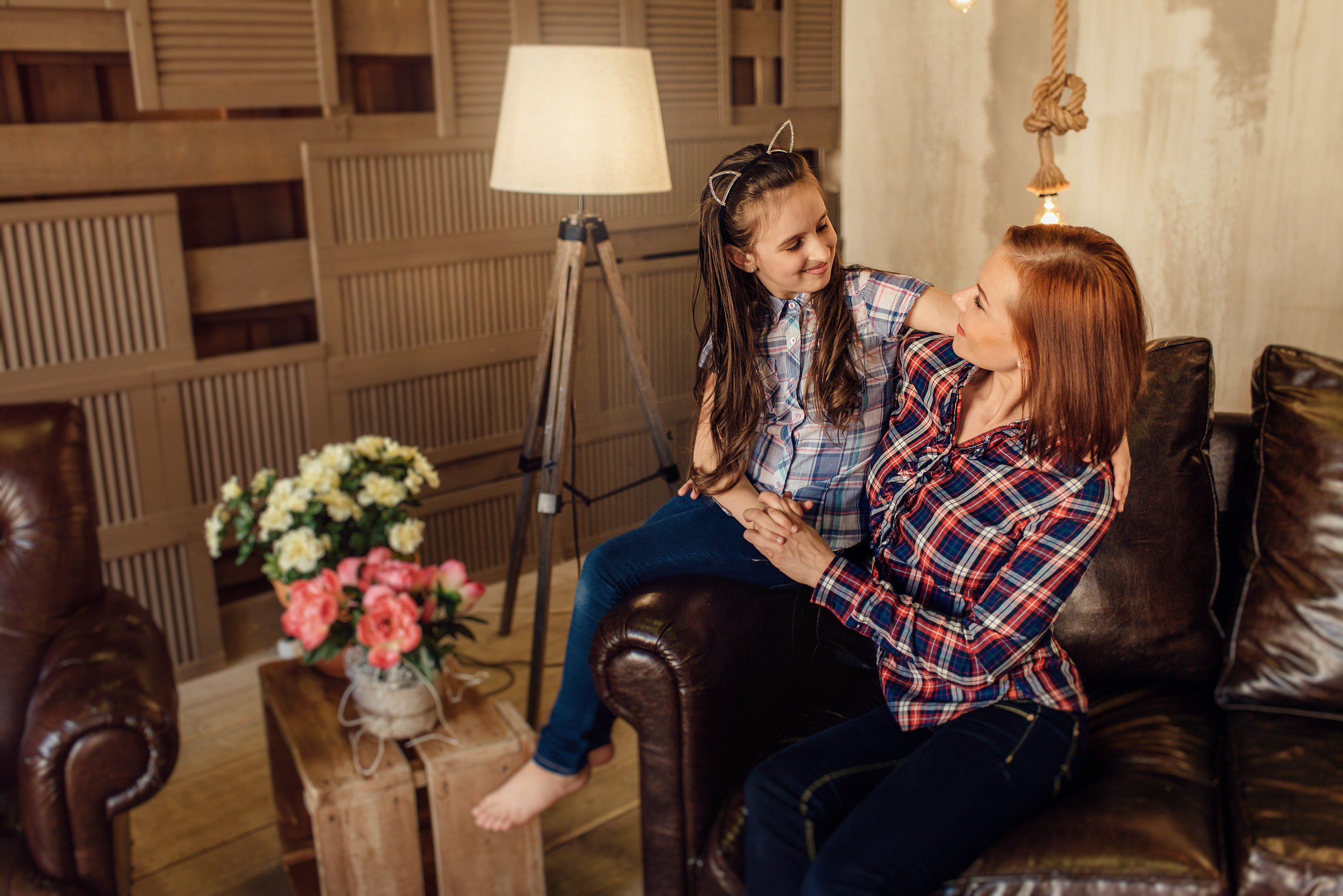 Семейная фотосессия в студии Pavilion. Свадебный фотограф в Санкт-Петербурге Венера Ахметова