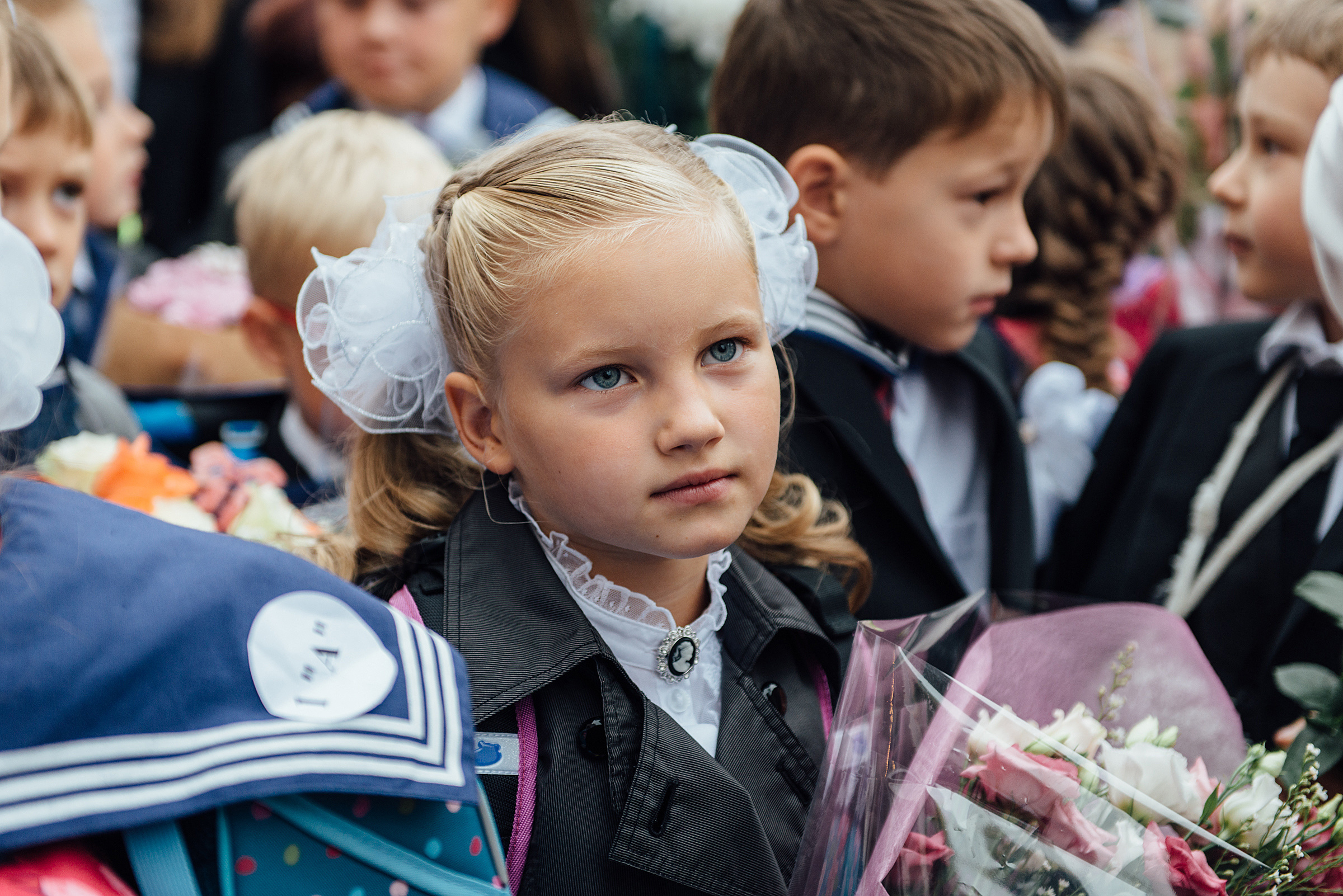 Фотограф на 1-е сентября, фотосъёмка 1-го сентября. Свадебный фотограф в Санкт-Петербурге Венера Ахметова