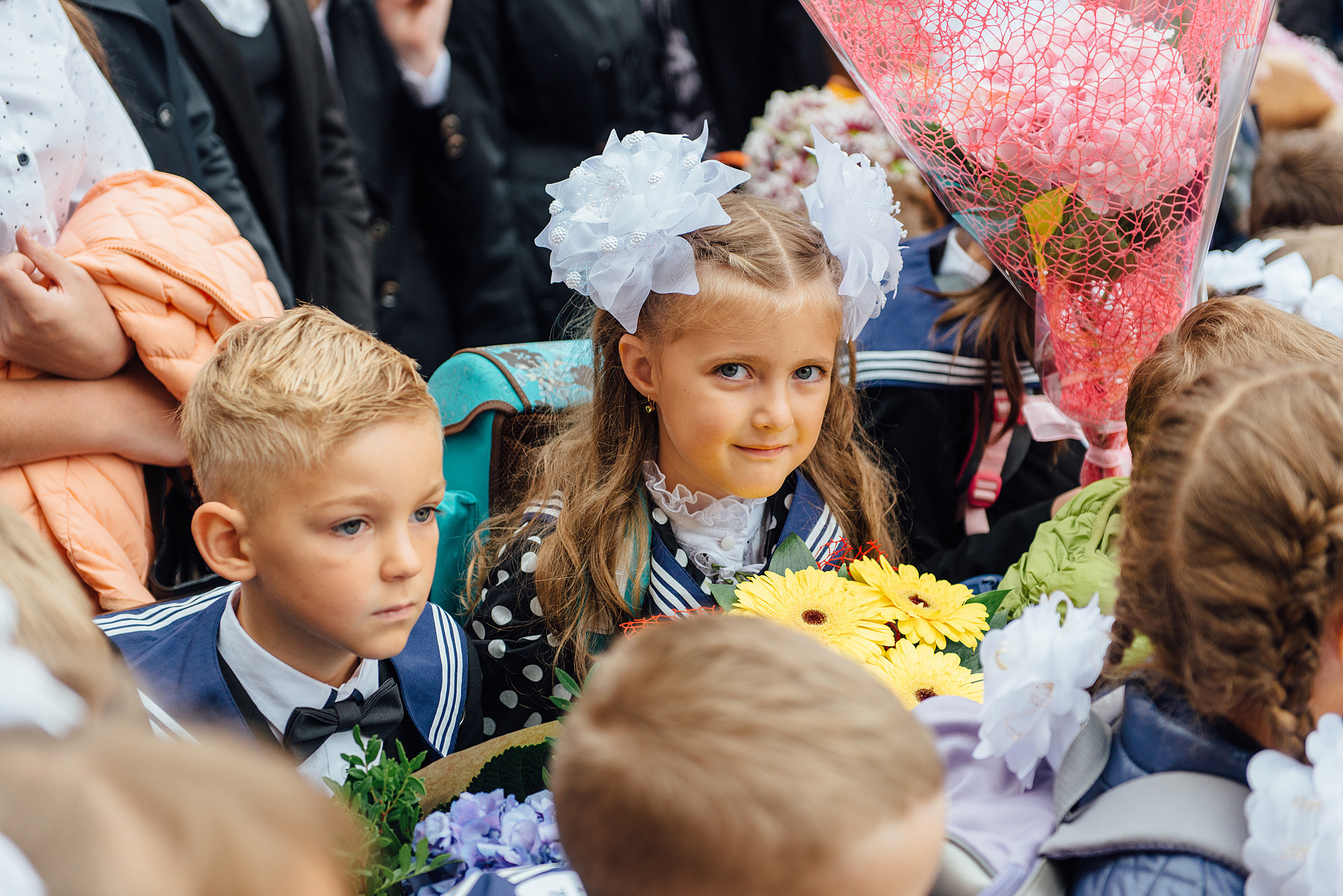 Фотограф на 1-е сентября, фотосъёмка 1-го сентября. Свадебный фотограф в Санкт-Петербурге Венера Ахметова