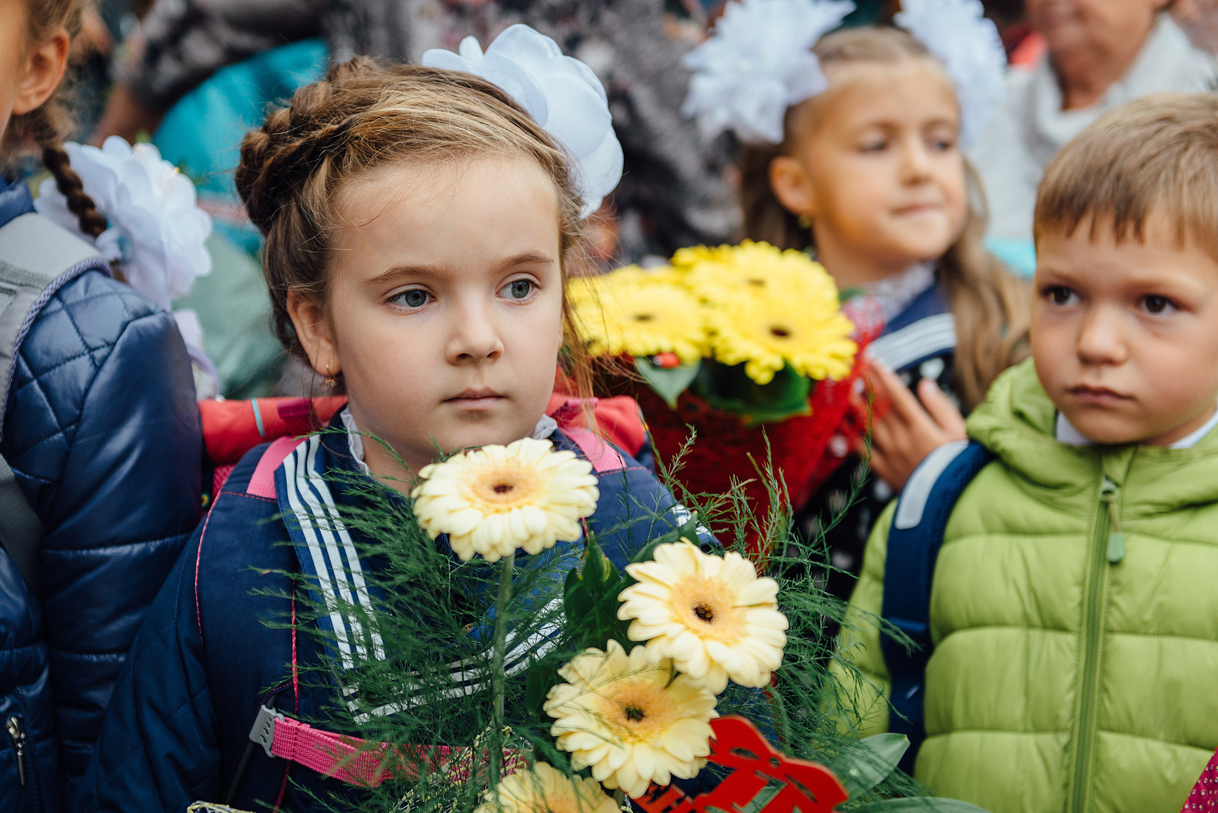Фотограф на 1-е сентября, фотосъёмка 1-го сентября. Свадебный фотограф в Санкт-Петербурге Венера Ахметова