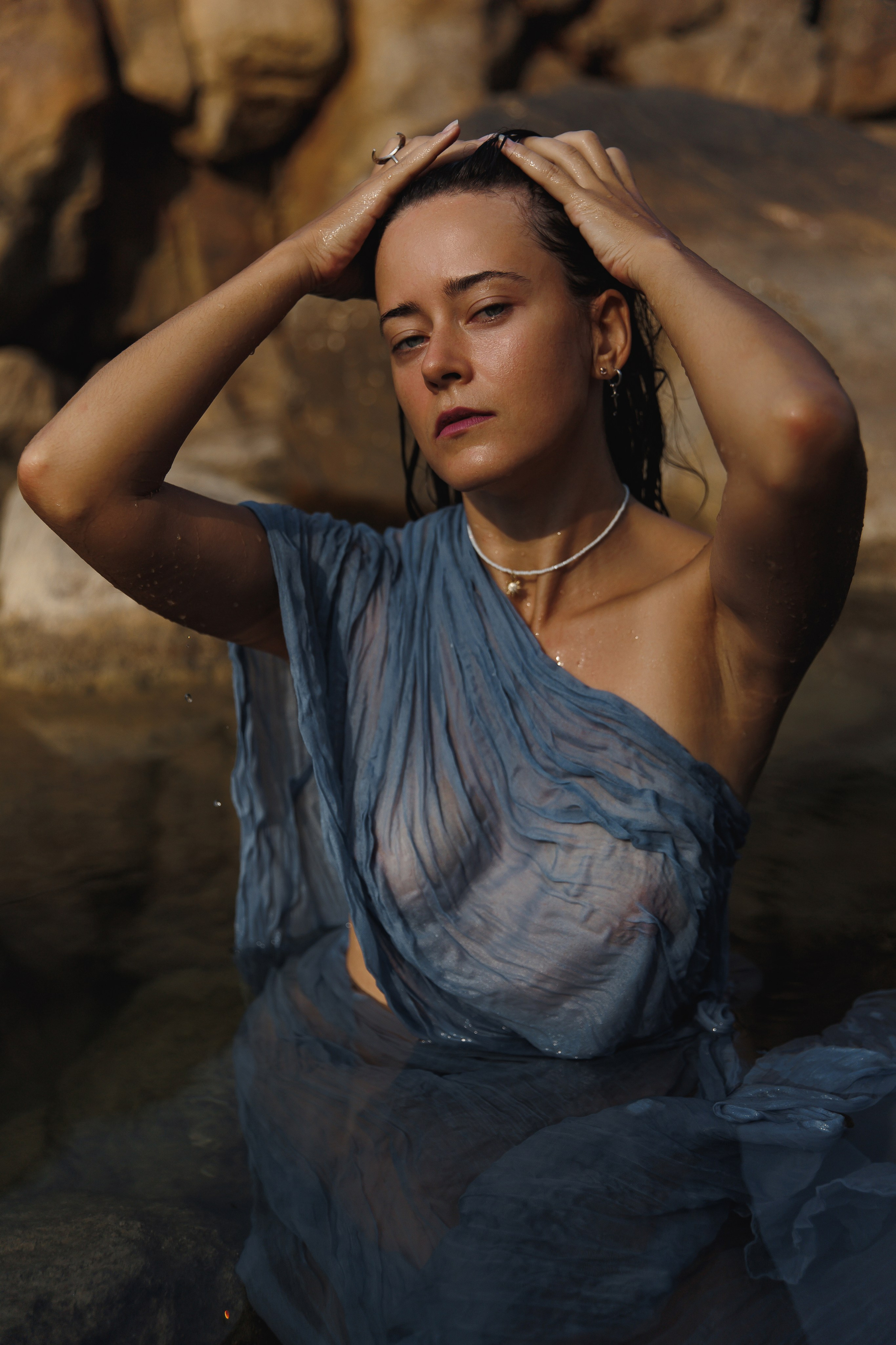 Богиня ин зе оушен. Wedding photographer in St. Petersburg, Europe and Israel Anna Agafon