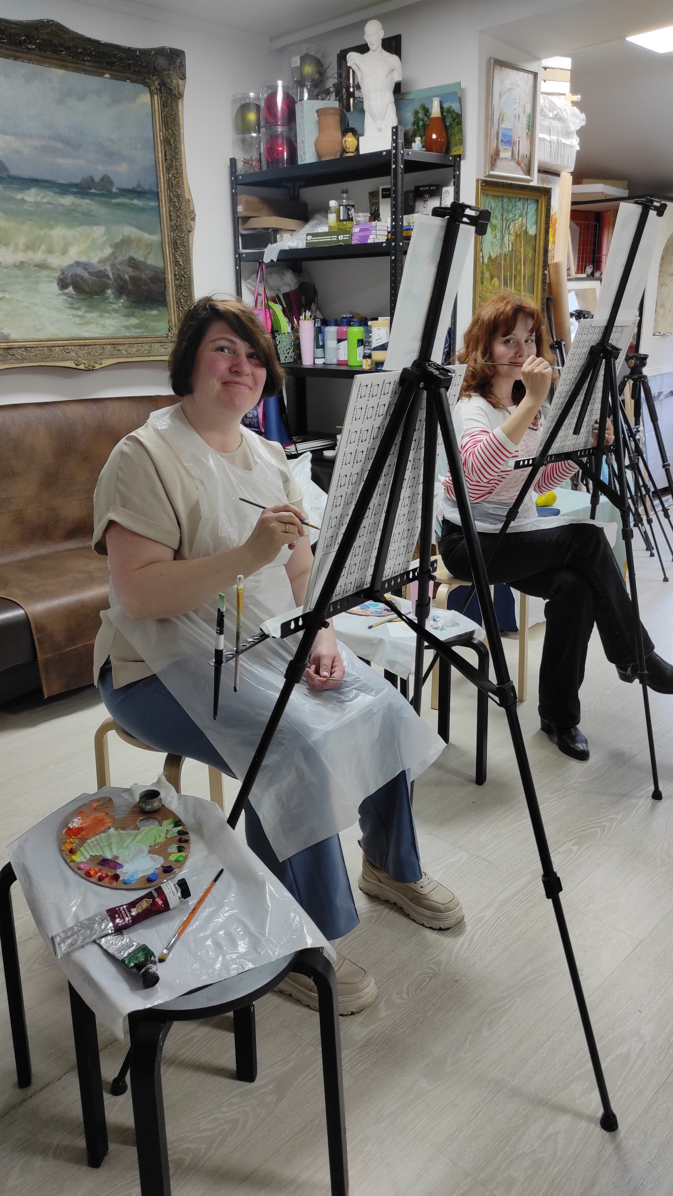 Подарок для творческого человека на день рождения. Арт-вечеринки и мастер-классы в Москве для взрослых и детей