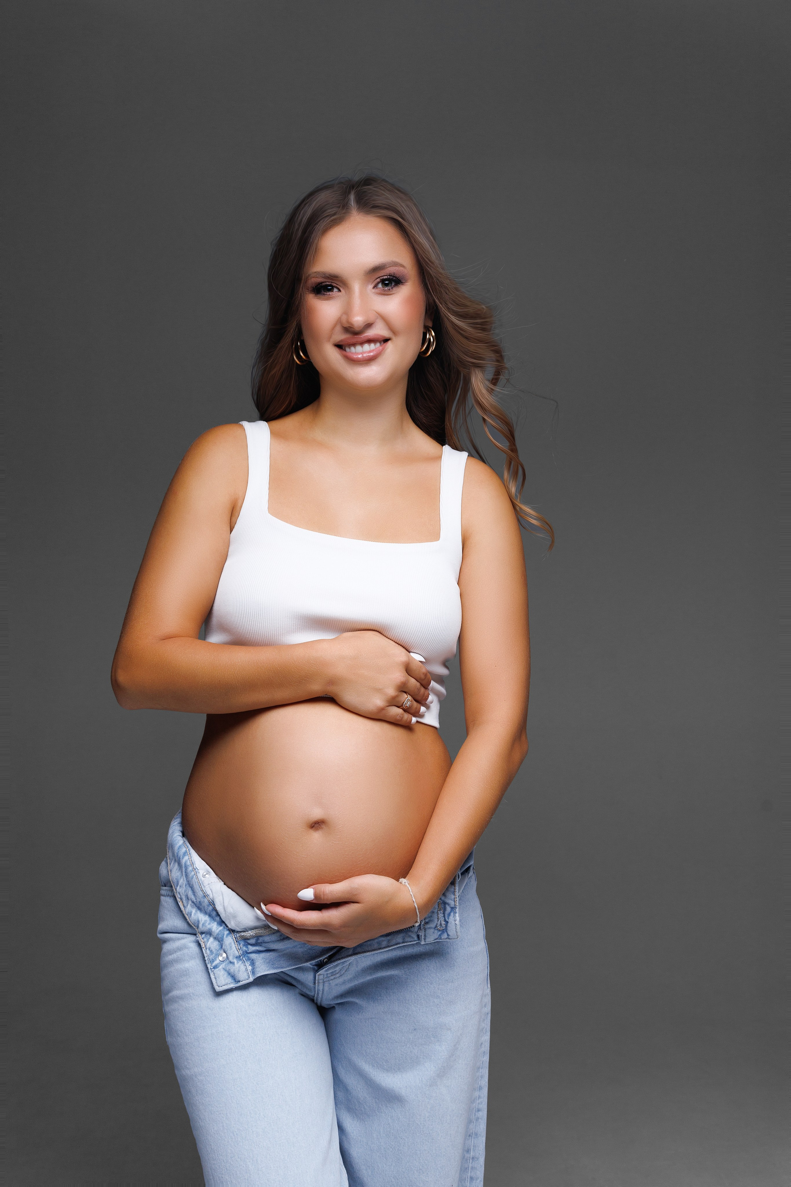 Алена и ее фотосессия беременности. Анастасия, Фотограф женского портрета и беременности в стиле vogue