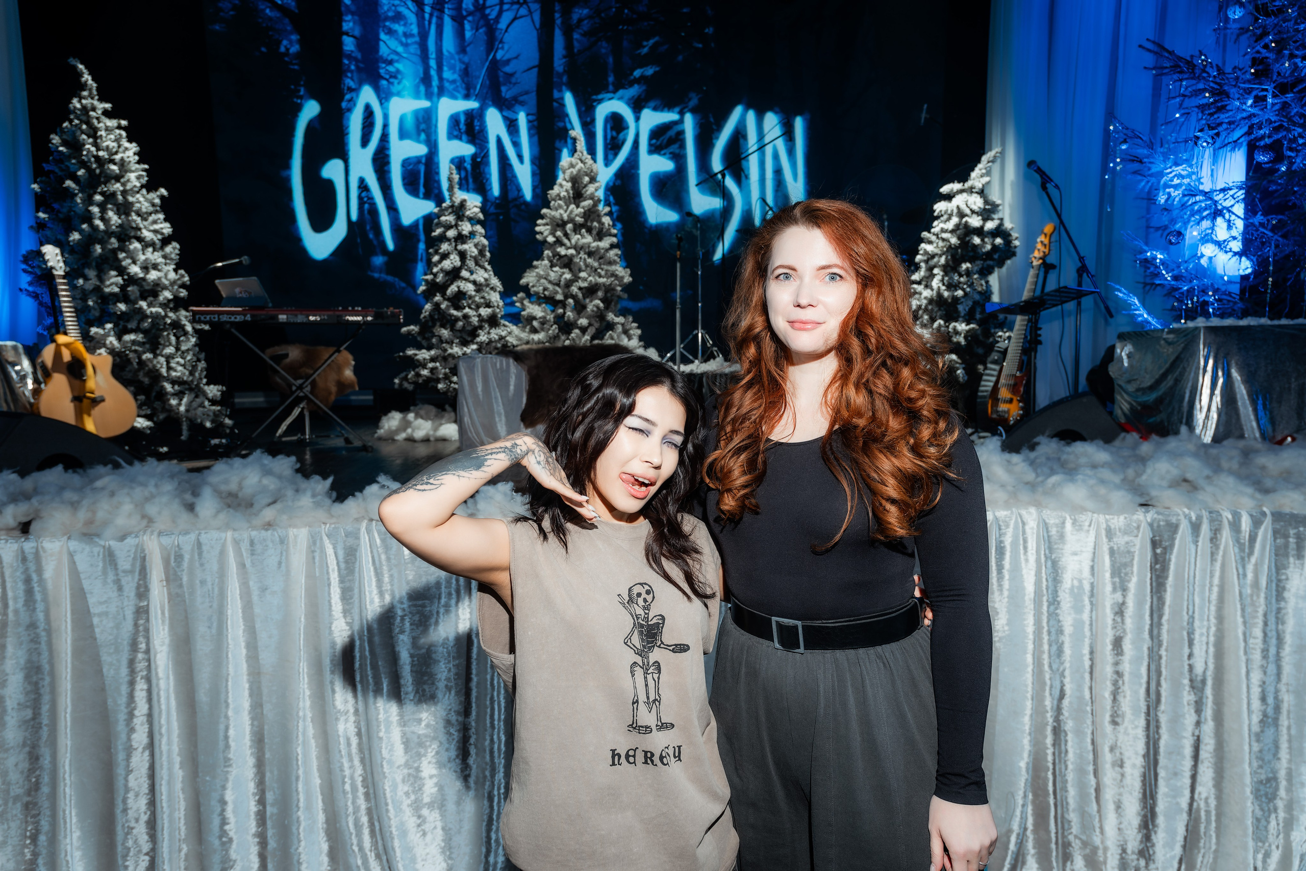 Green Apelsin в Альфа Кристалл 06.01.2026. Репортажный фотограф и видеограф в Москве