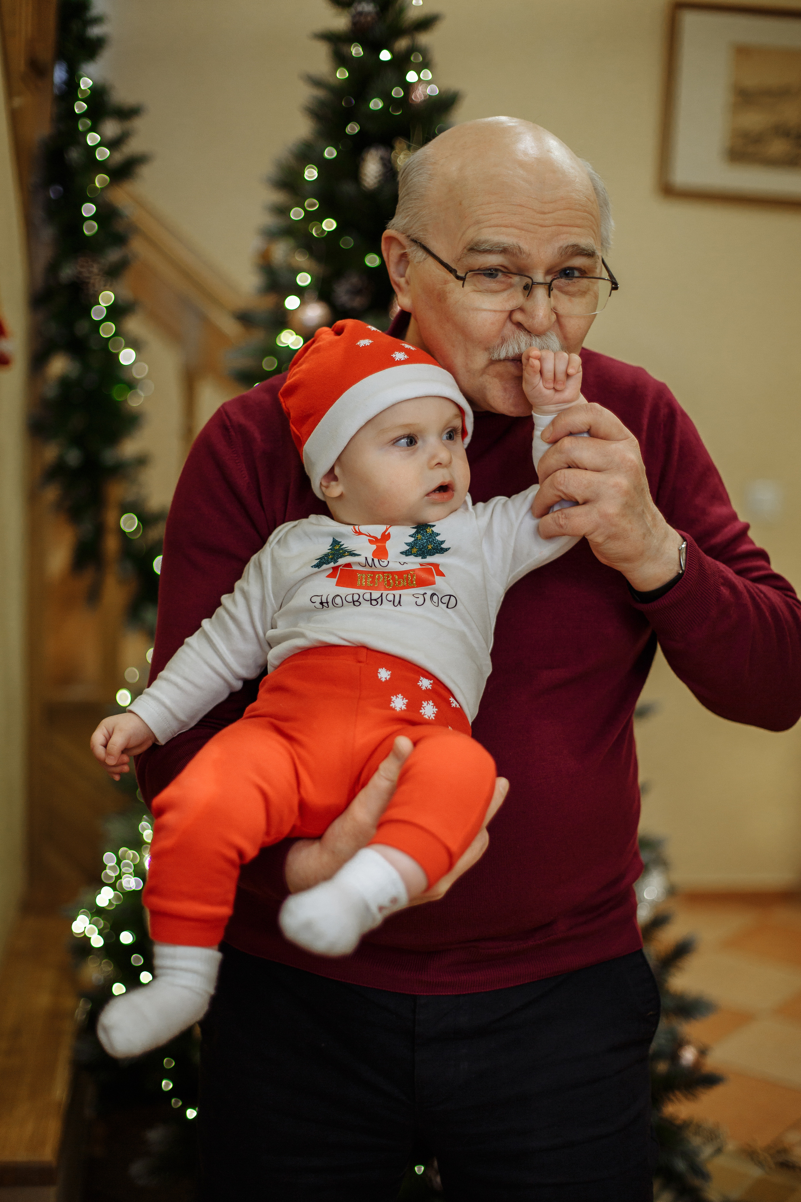 Домашняя новогодняя фотосессия