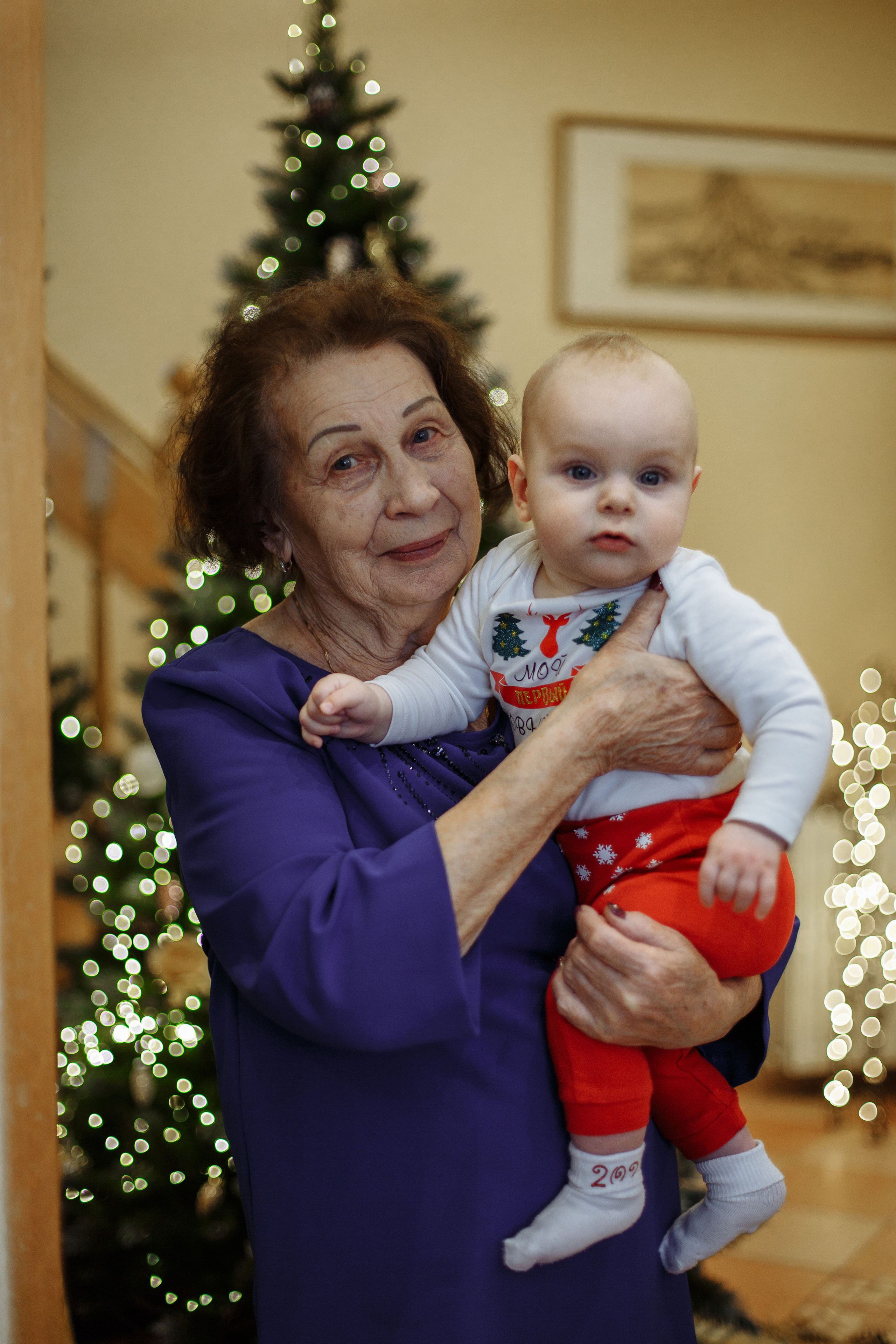 Домашняя новогодняя фотосессия