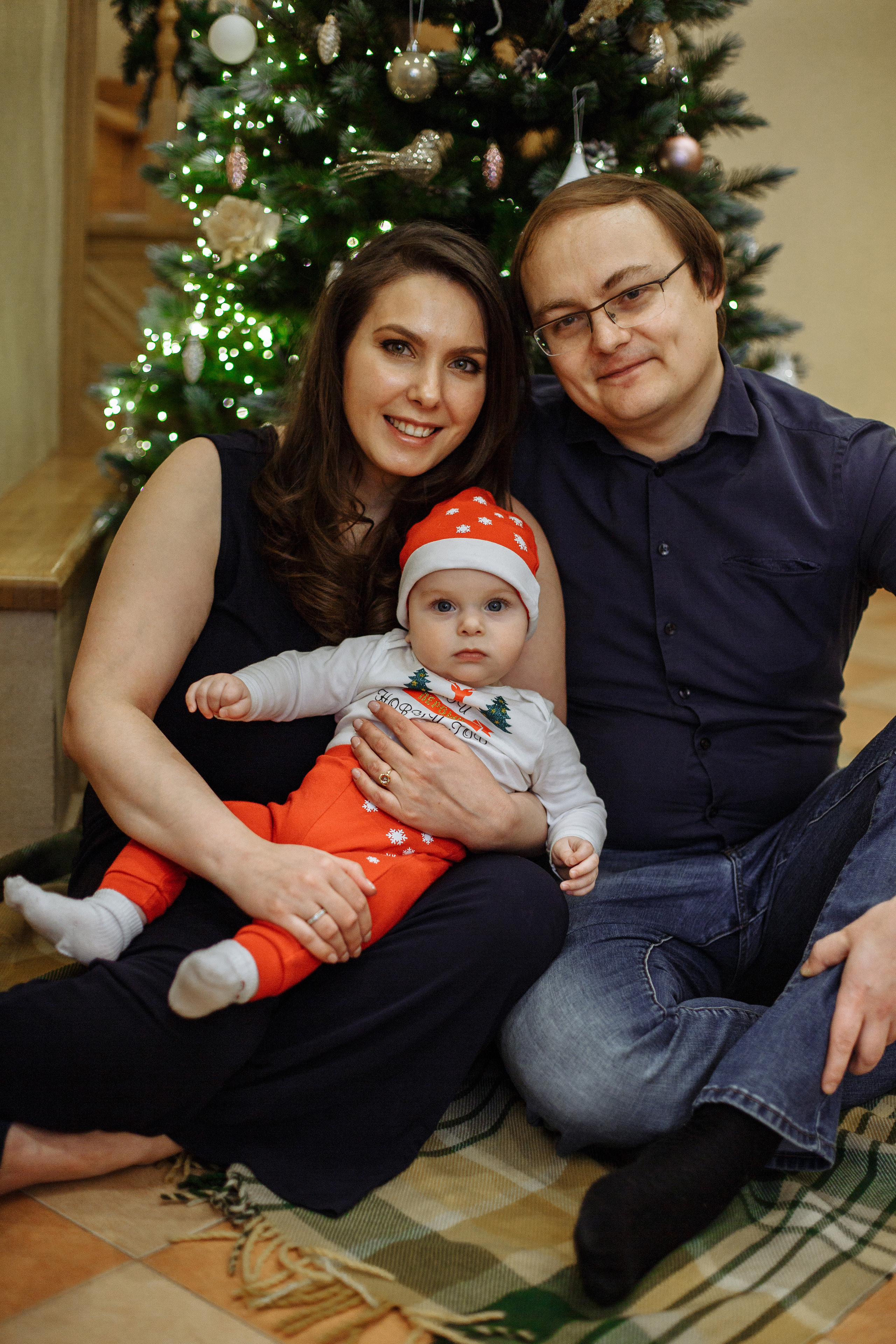 Домашняя новогодняя фотосессия