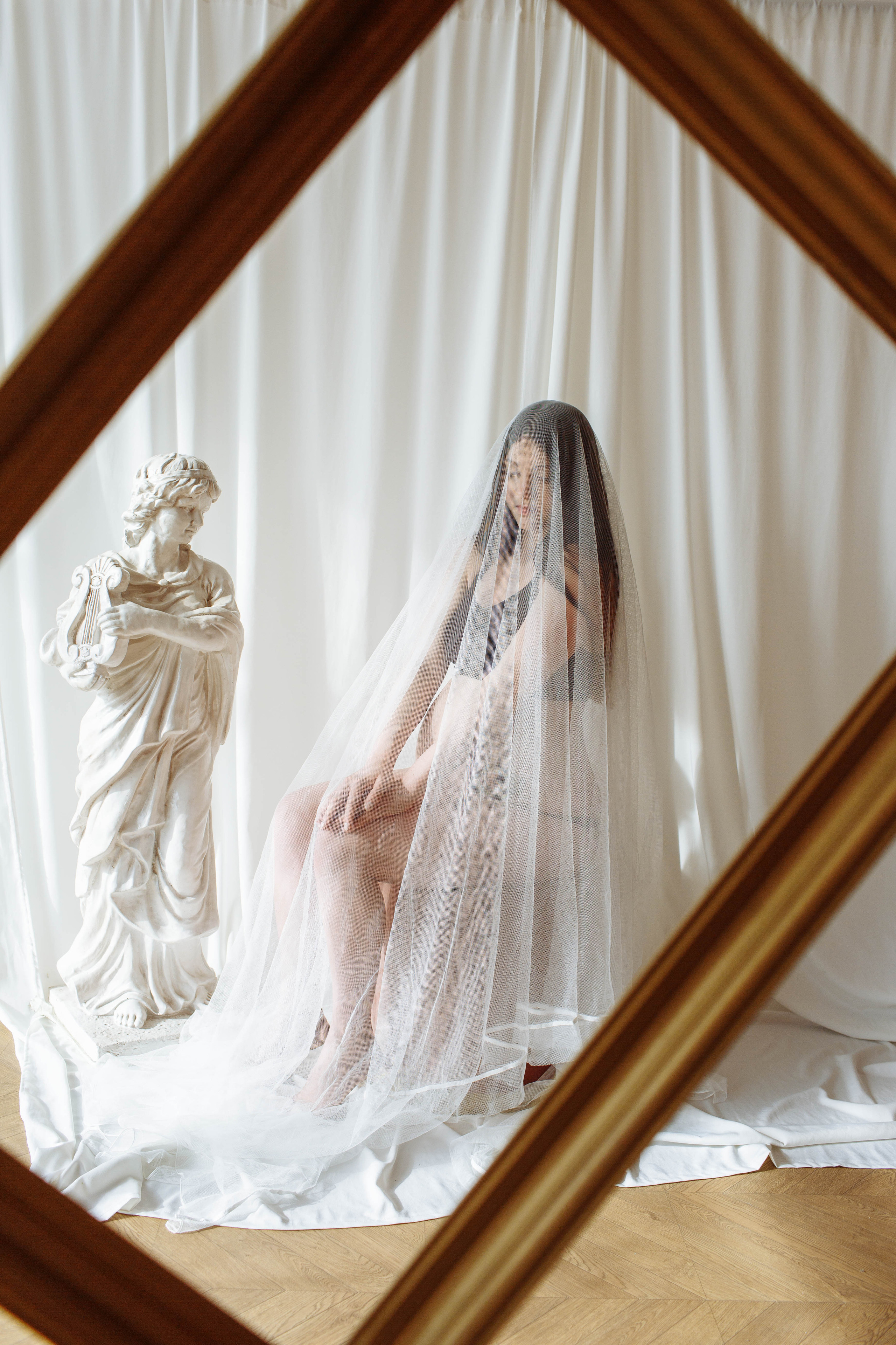 Фотосессия беременности в студии