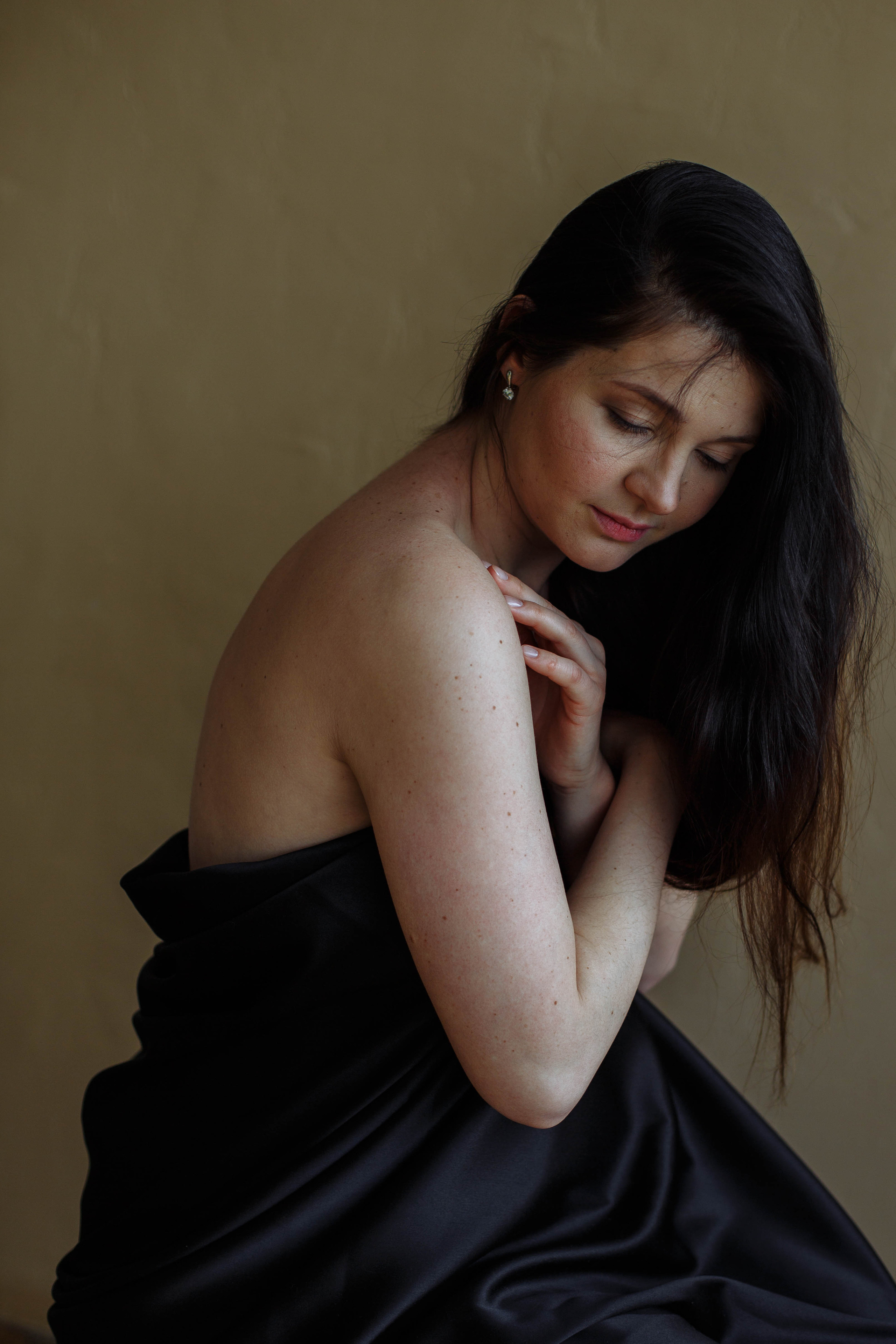 Фотосессия беременности в студии