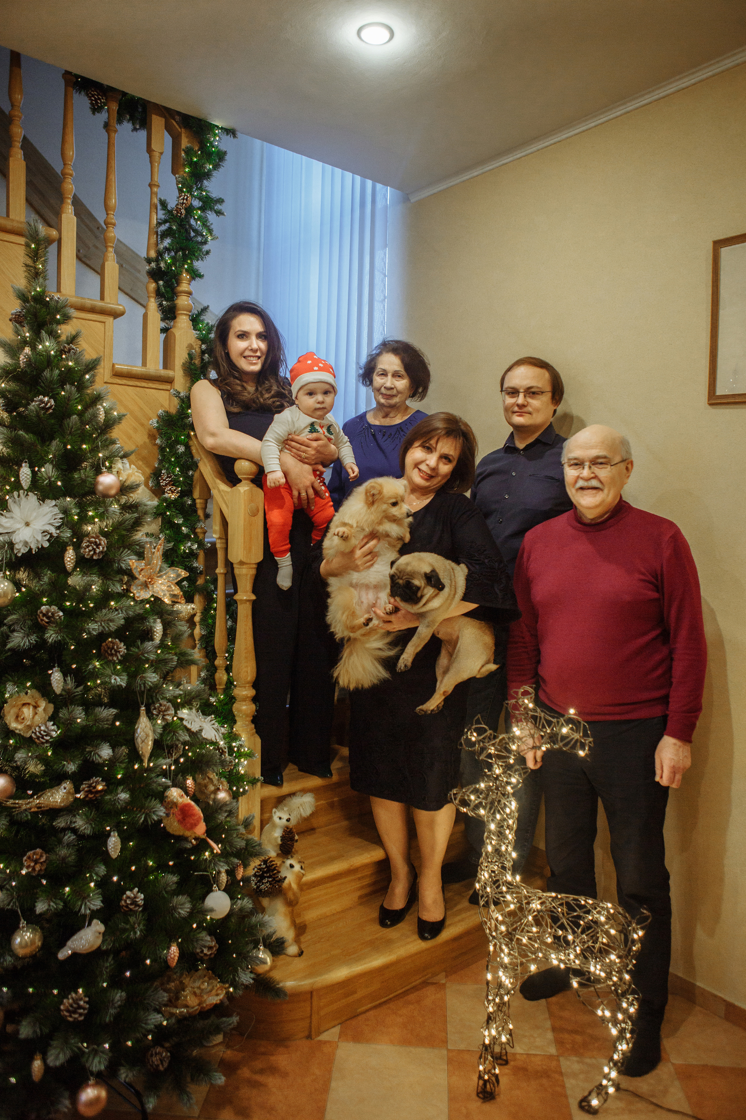 Домашняя новогодняя фотосессия