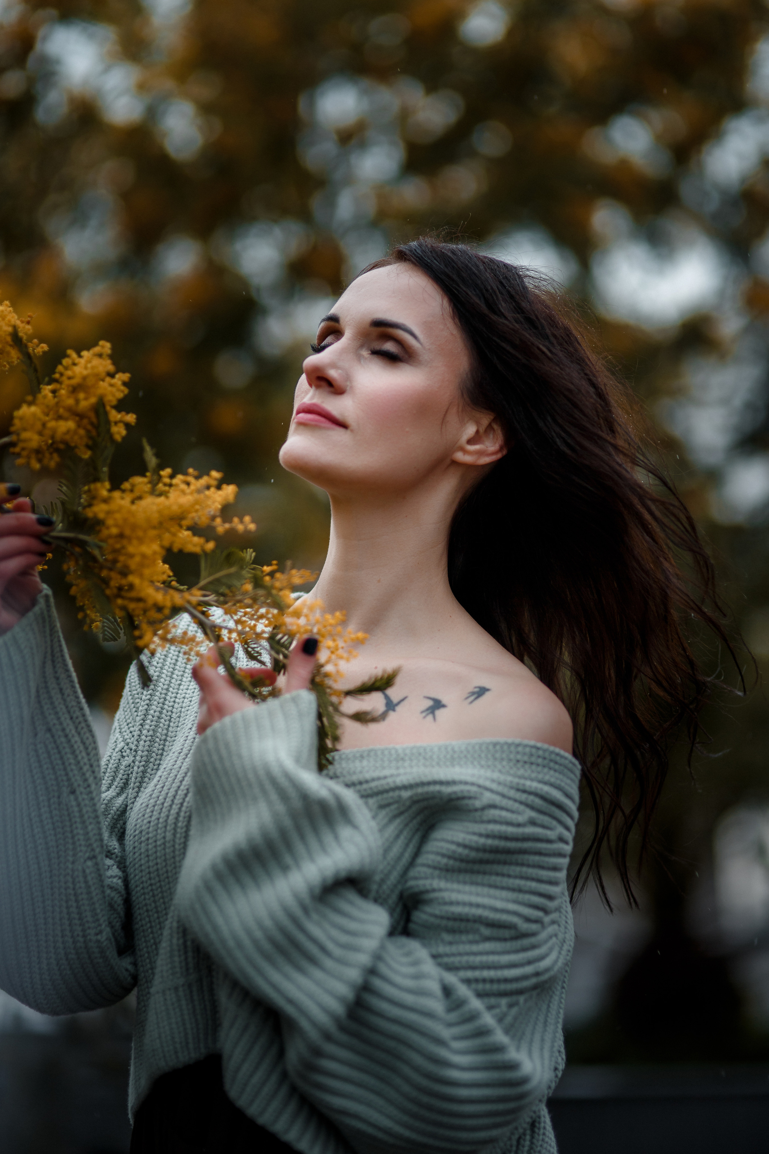 женская фотосессия в цветении москва