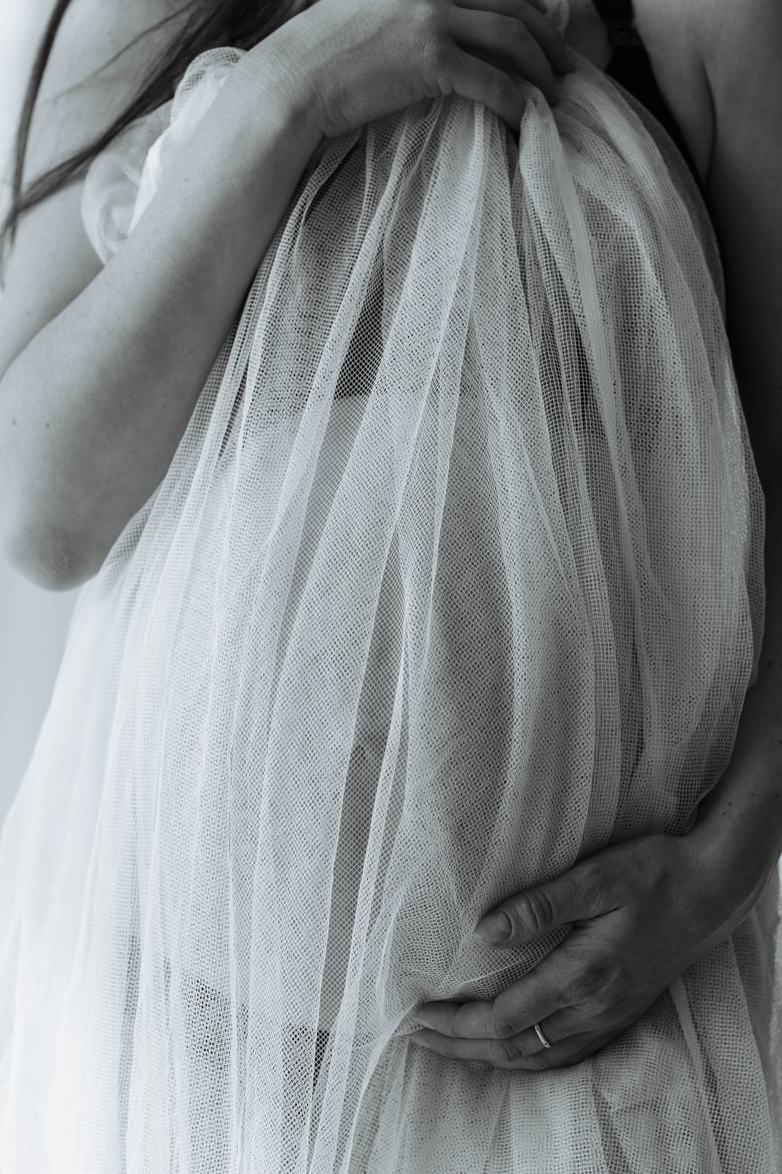 Фотосессия беременности в студии