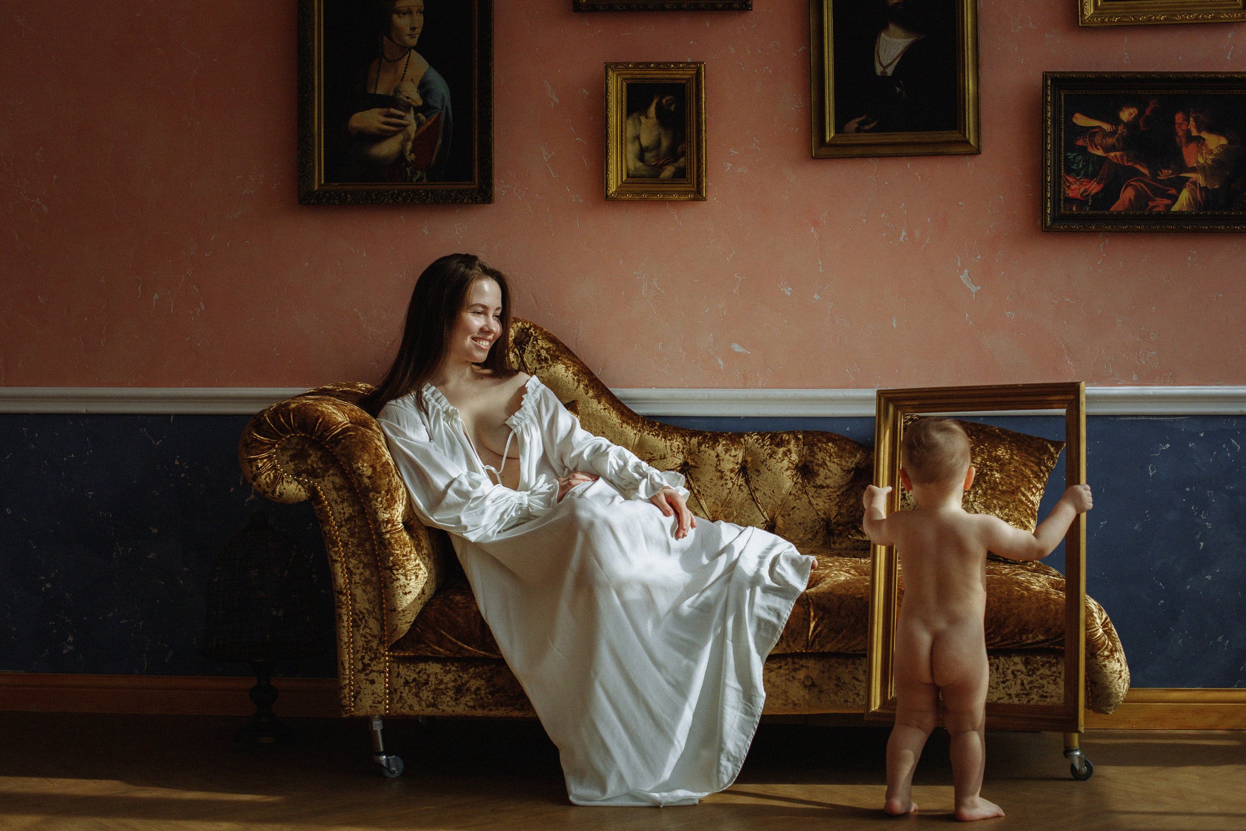 Мадонна. Кормление в музее