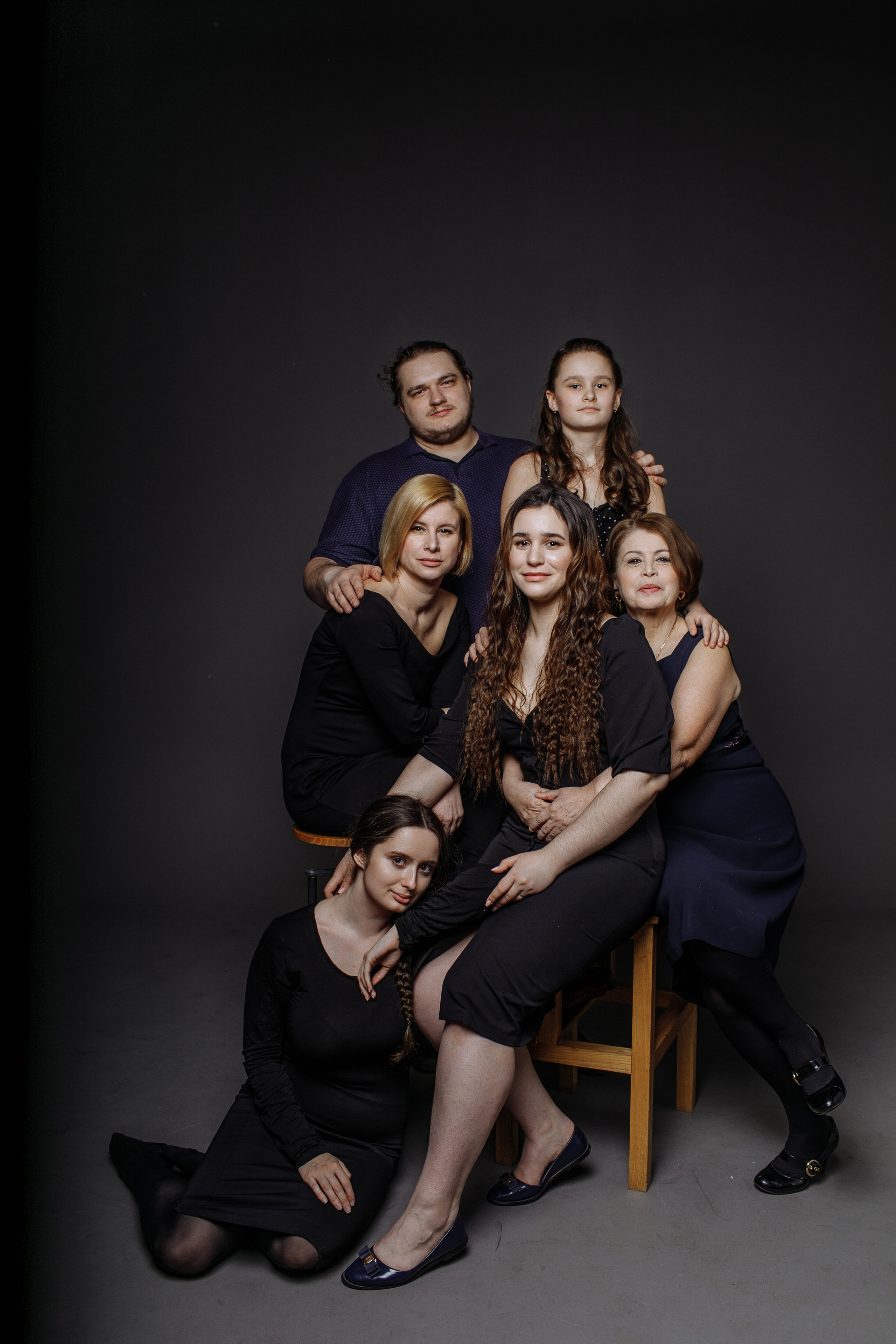 Три поколения женщин