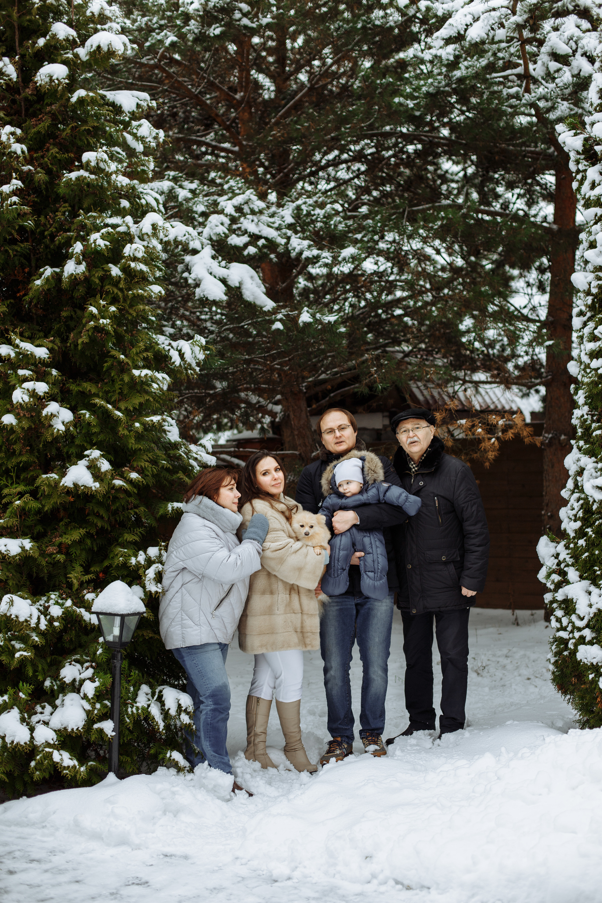 Домашняя новогодняя фотосессия