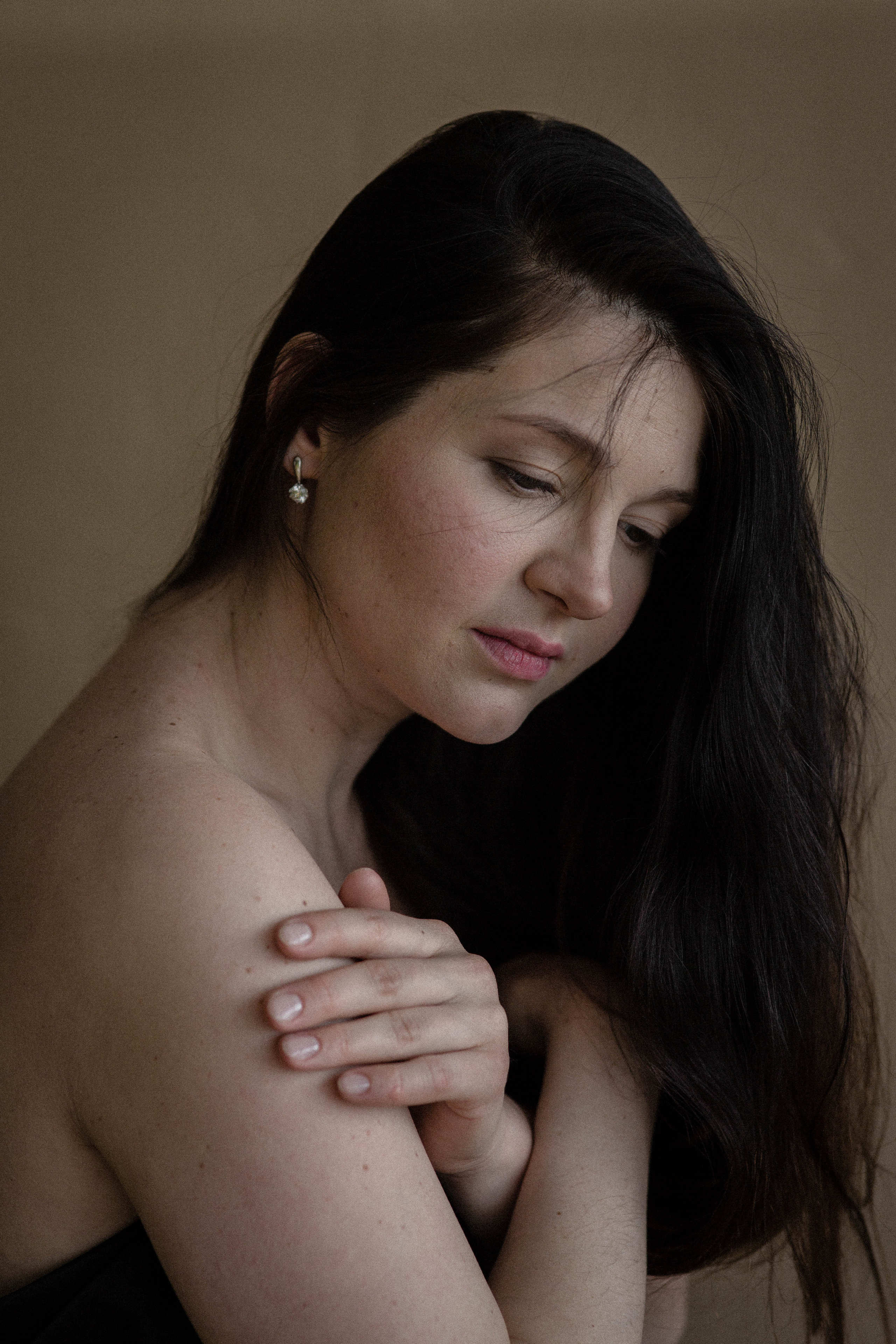 Фотосессия беременности в студии