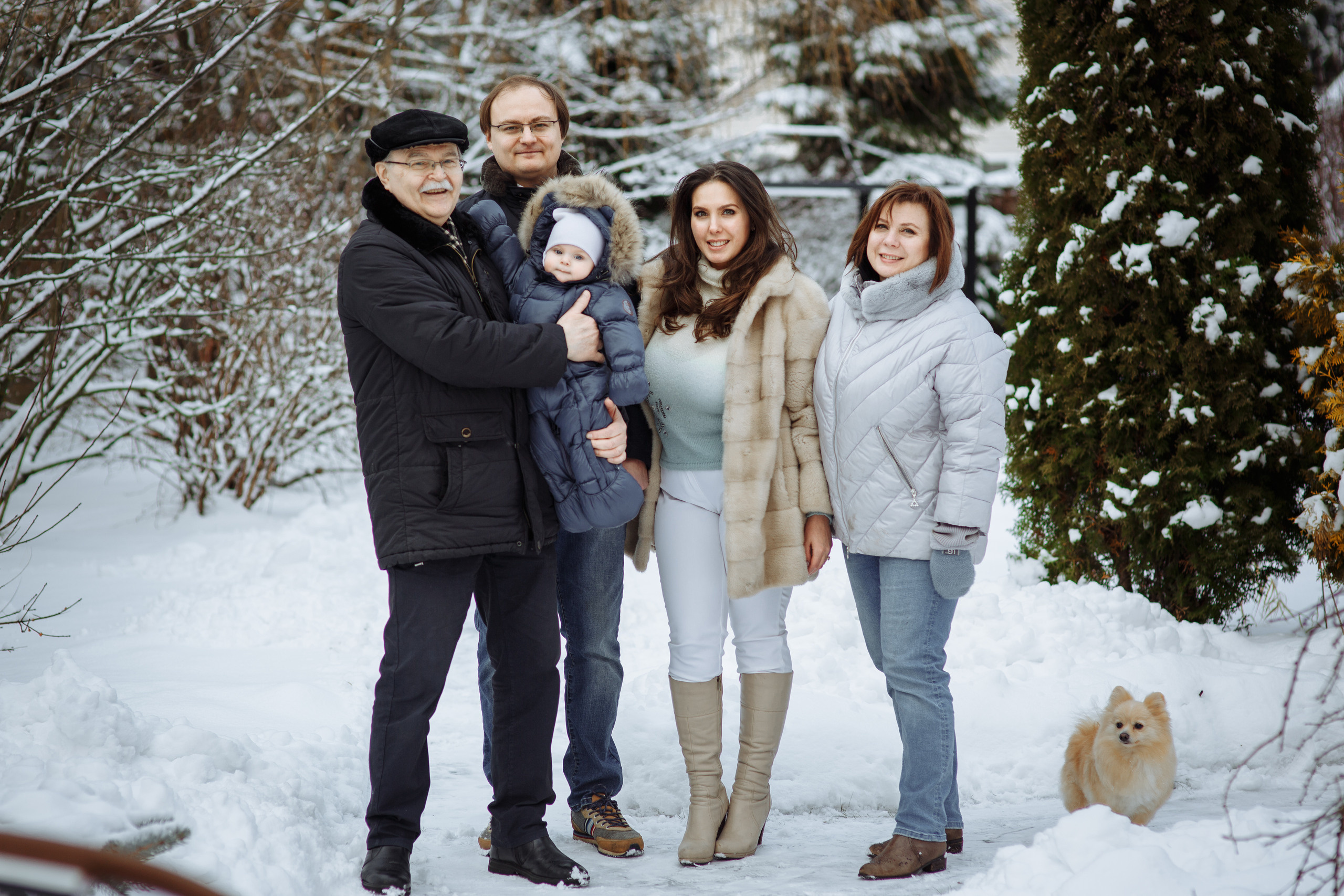 Домашняя новогодняя фотосессия