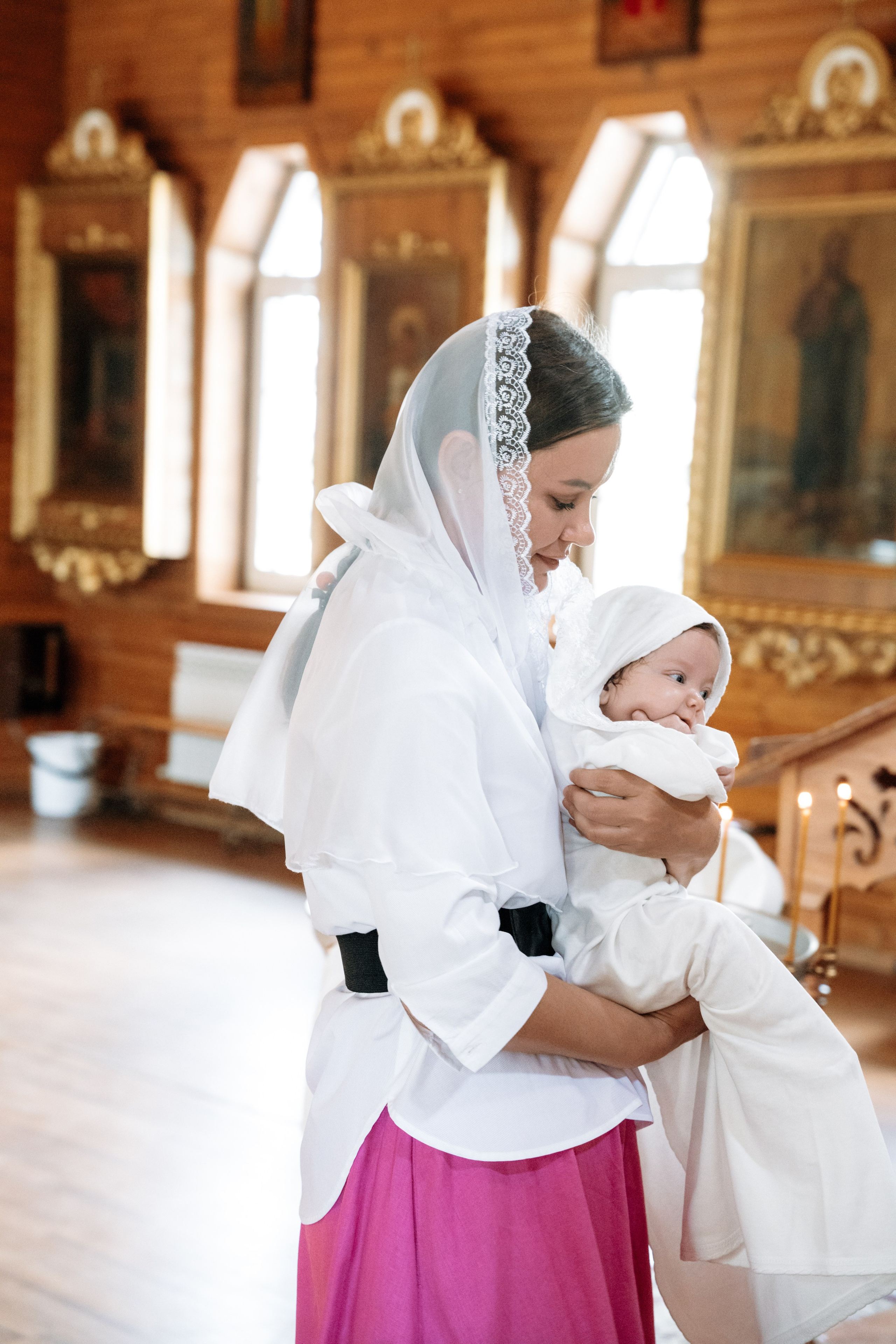 Крещение малышки. Семейный и свадебный фотограф в Ульяновске Арина Авдеева