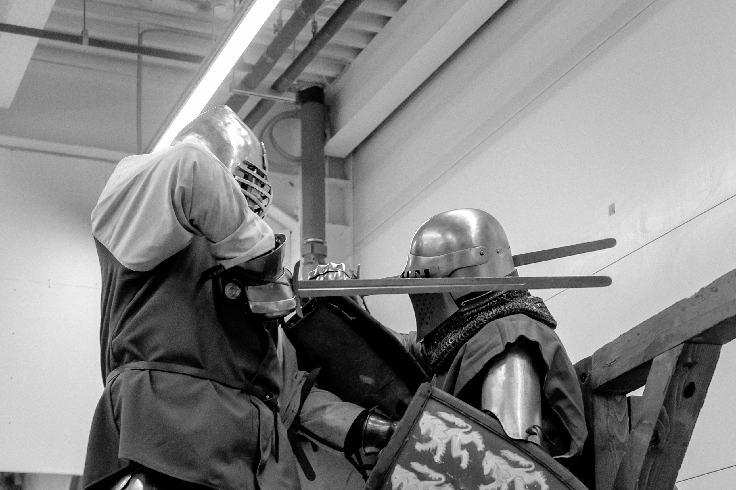 Турнир средневековых рыцарей