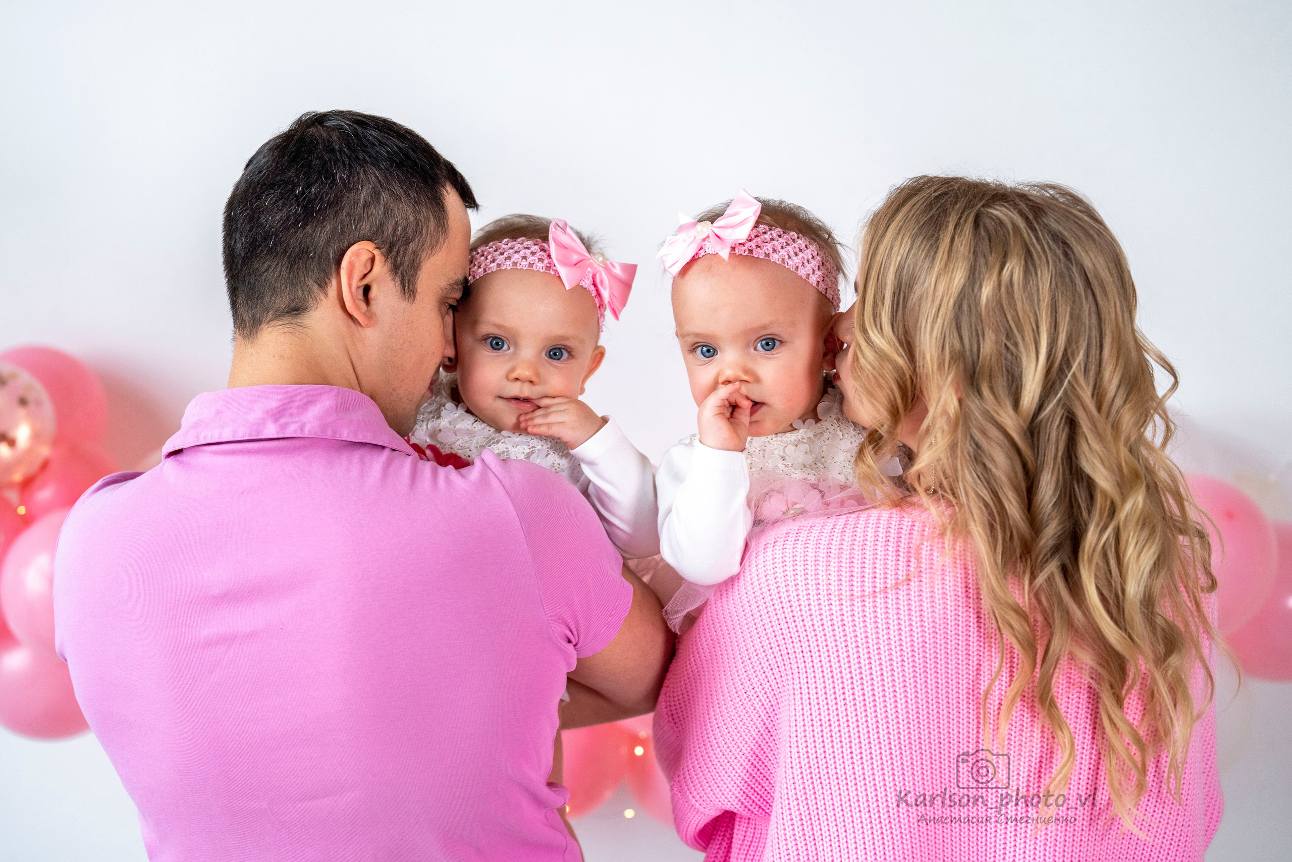 Двойняшки. Детский и семейный фотограф в Москве Анастасия Стегниенко
