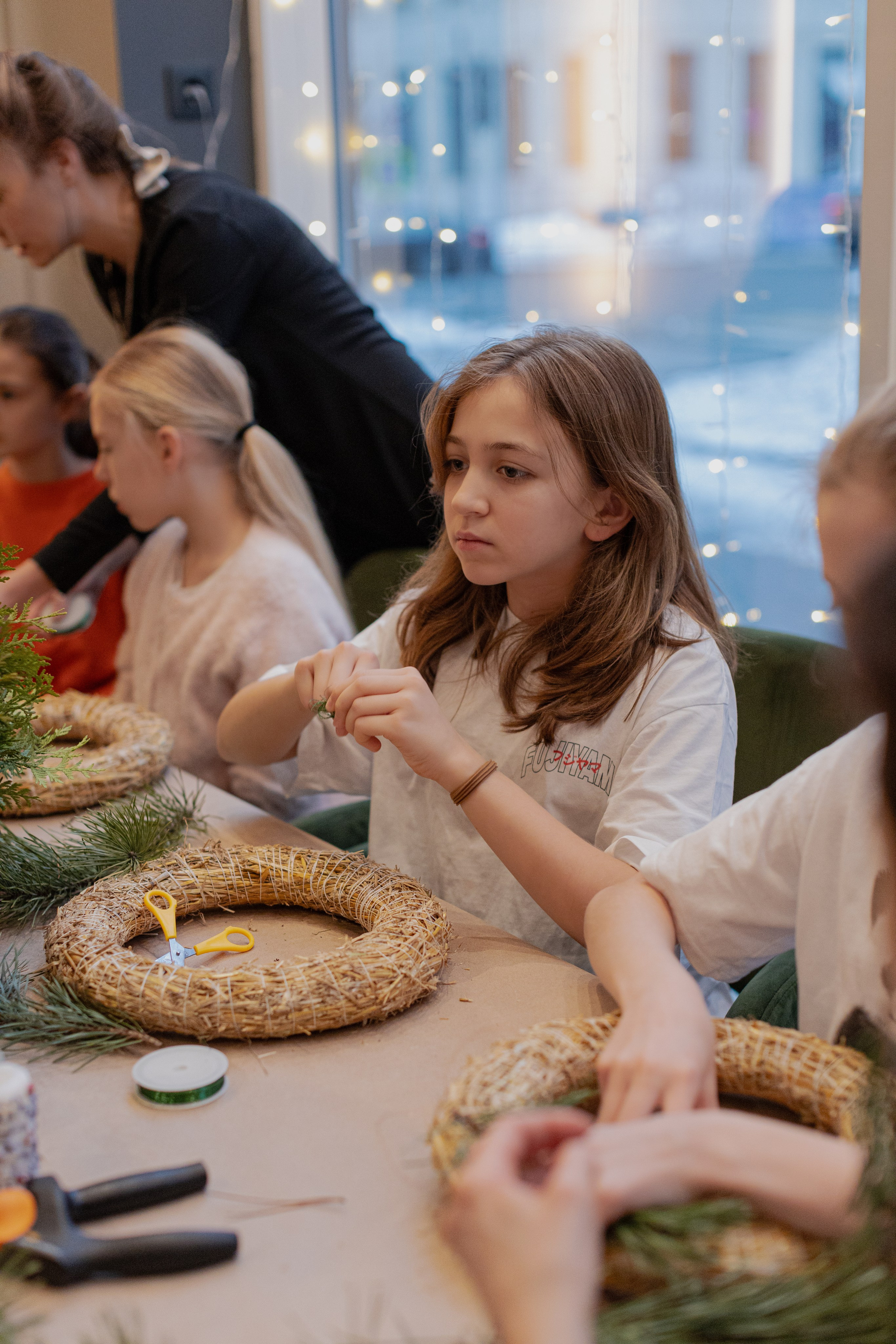 Мк Новогодний Венок. Анастасия Ракчеева Художник