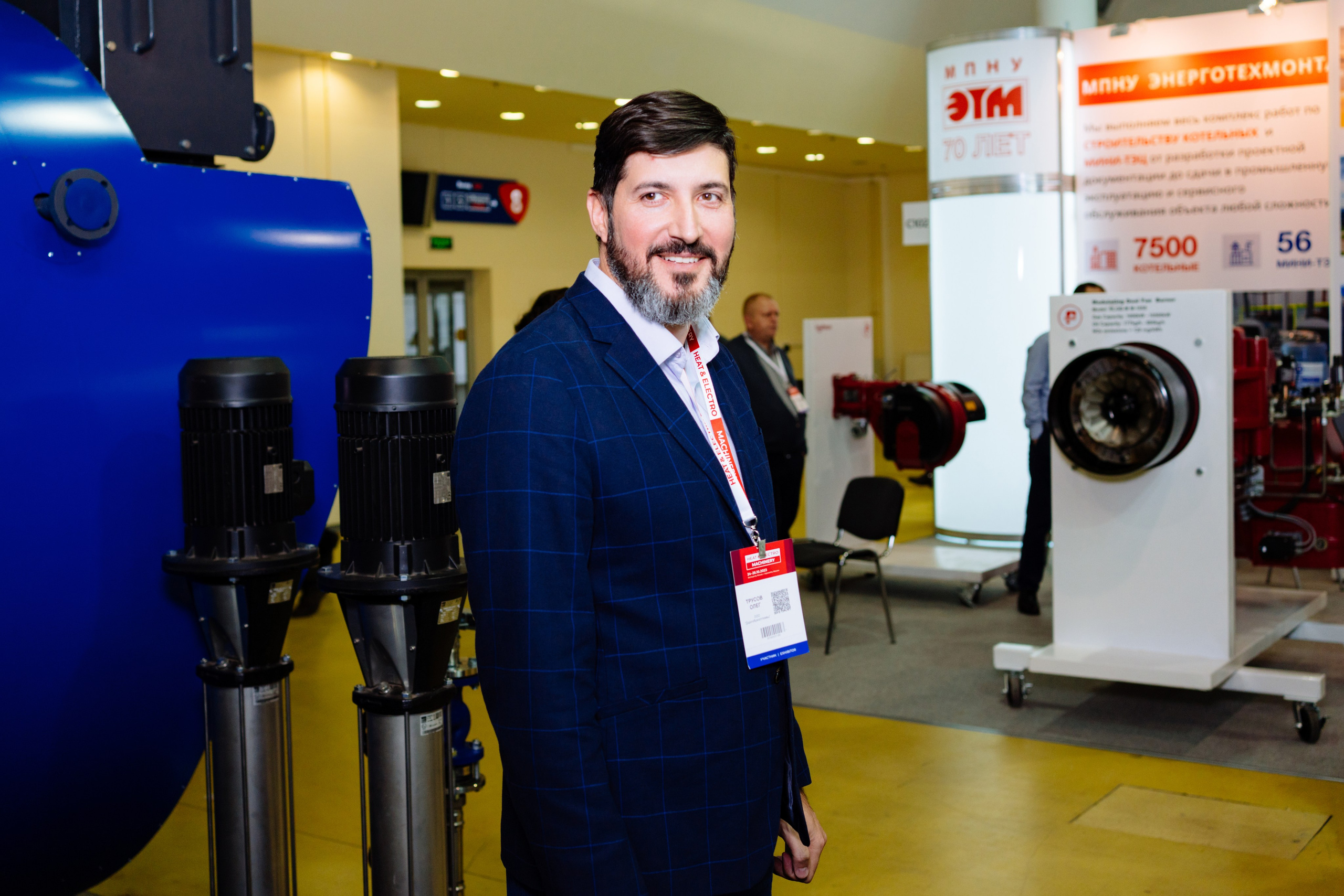 Heat & Electro Machinery Expo (стенд группы компаний ЕКС). Репортажный и портретный фотограф Алексей Полячек