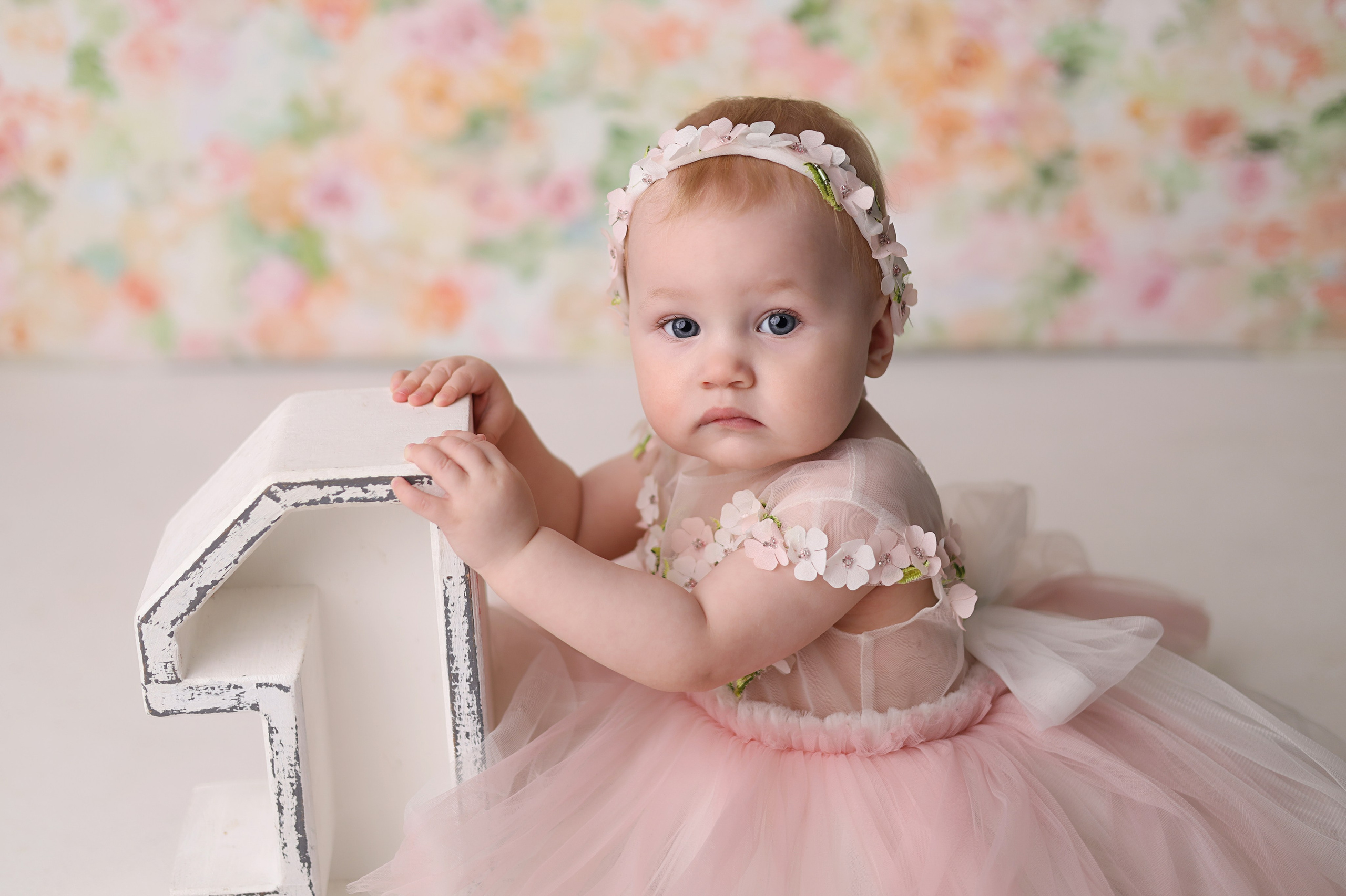 Фотосессия на 1 годик Алины. Фотограф новорожденных Москва. Ньюборн фотограф Москва