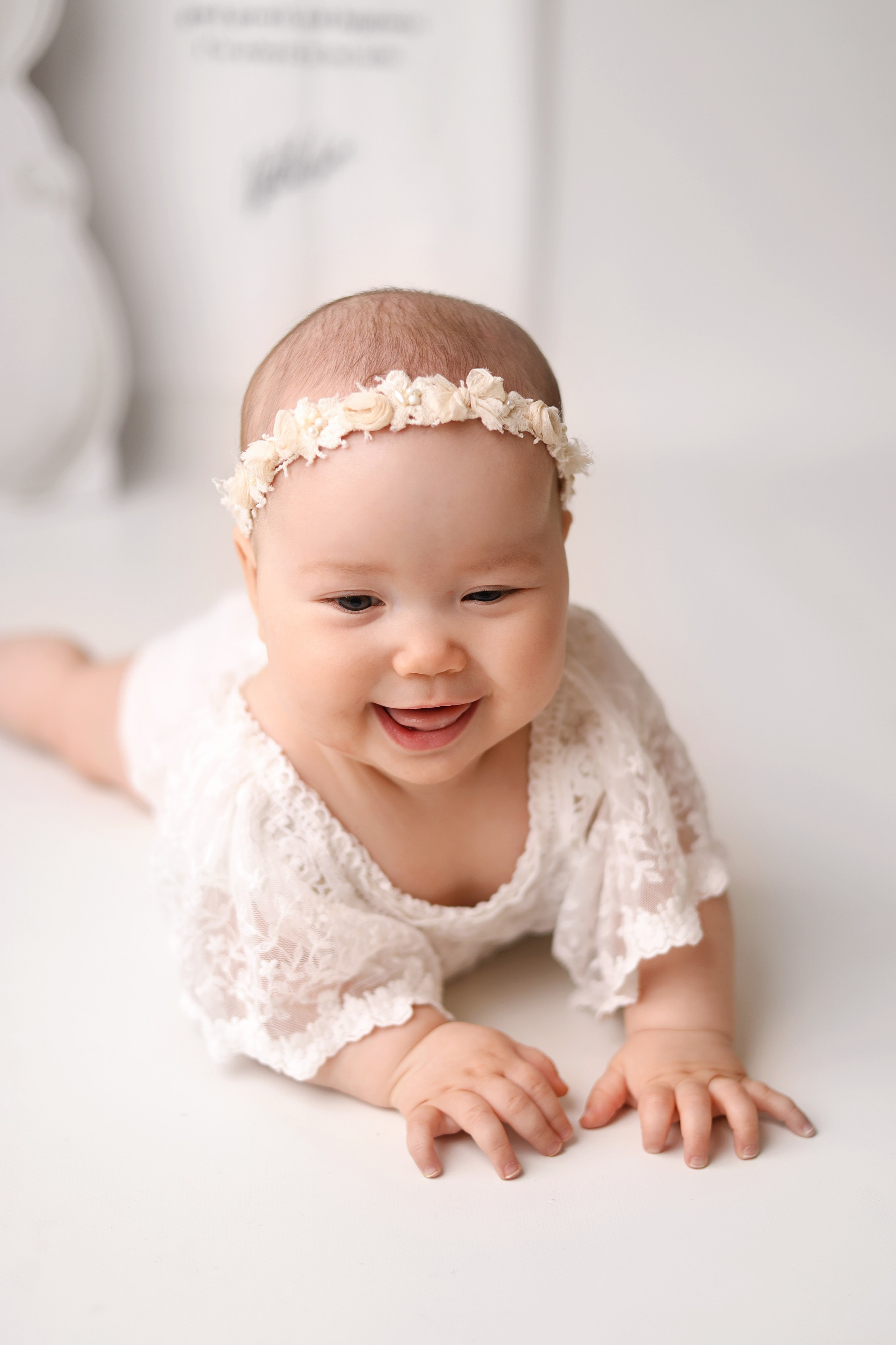 Соне 6 месцев. Фотограф новорожденных Москва. Ньюборн фотограф Москва