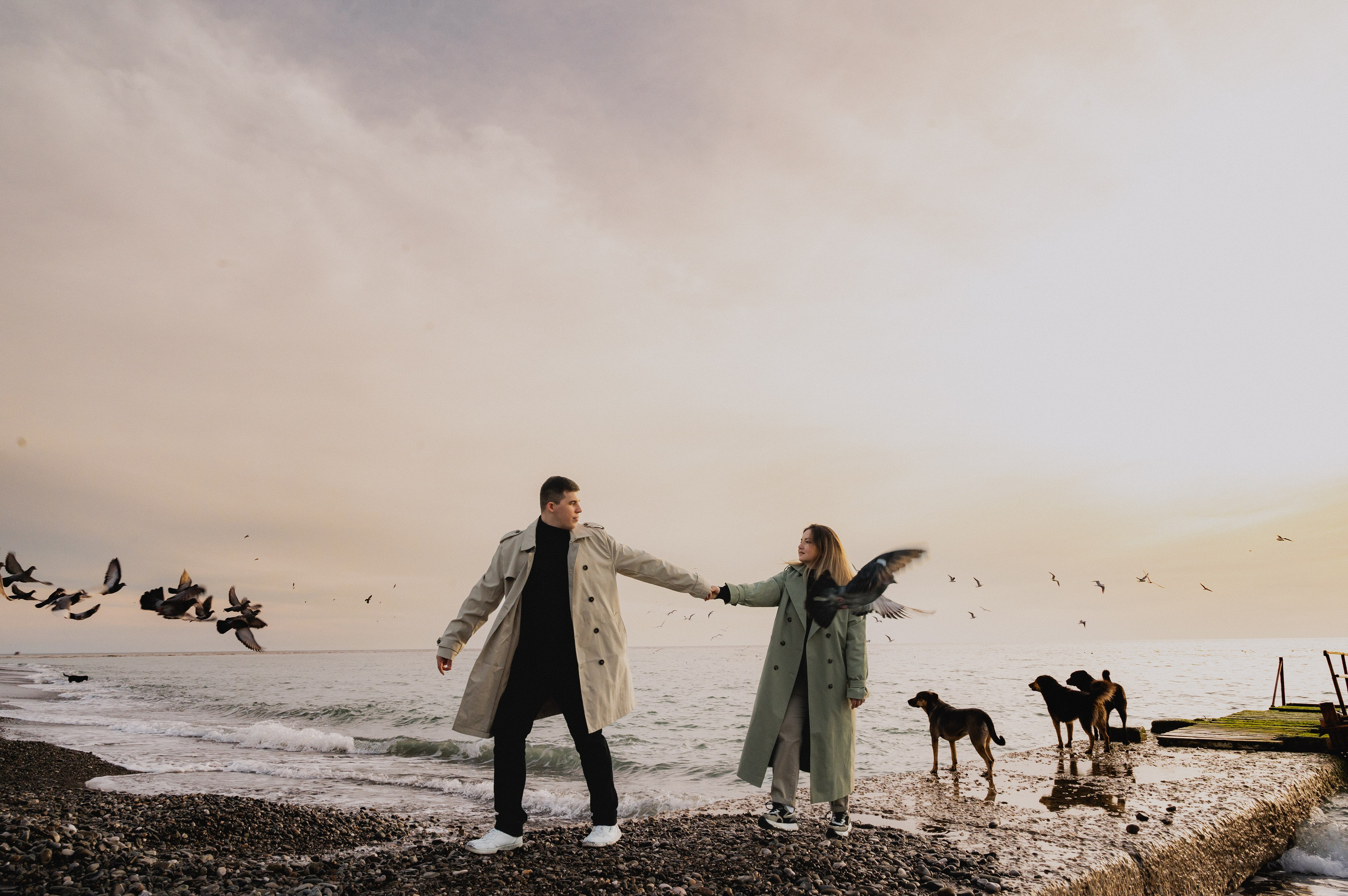 Мартовский закат. Семейный и свадебный фотограф в Самаре