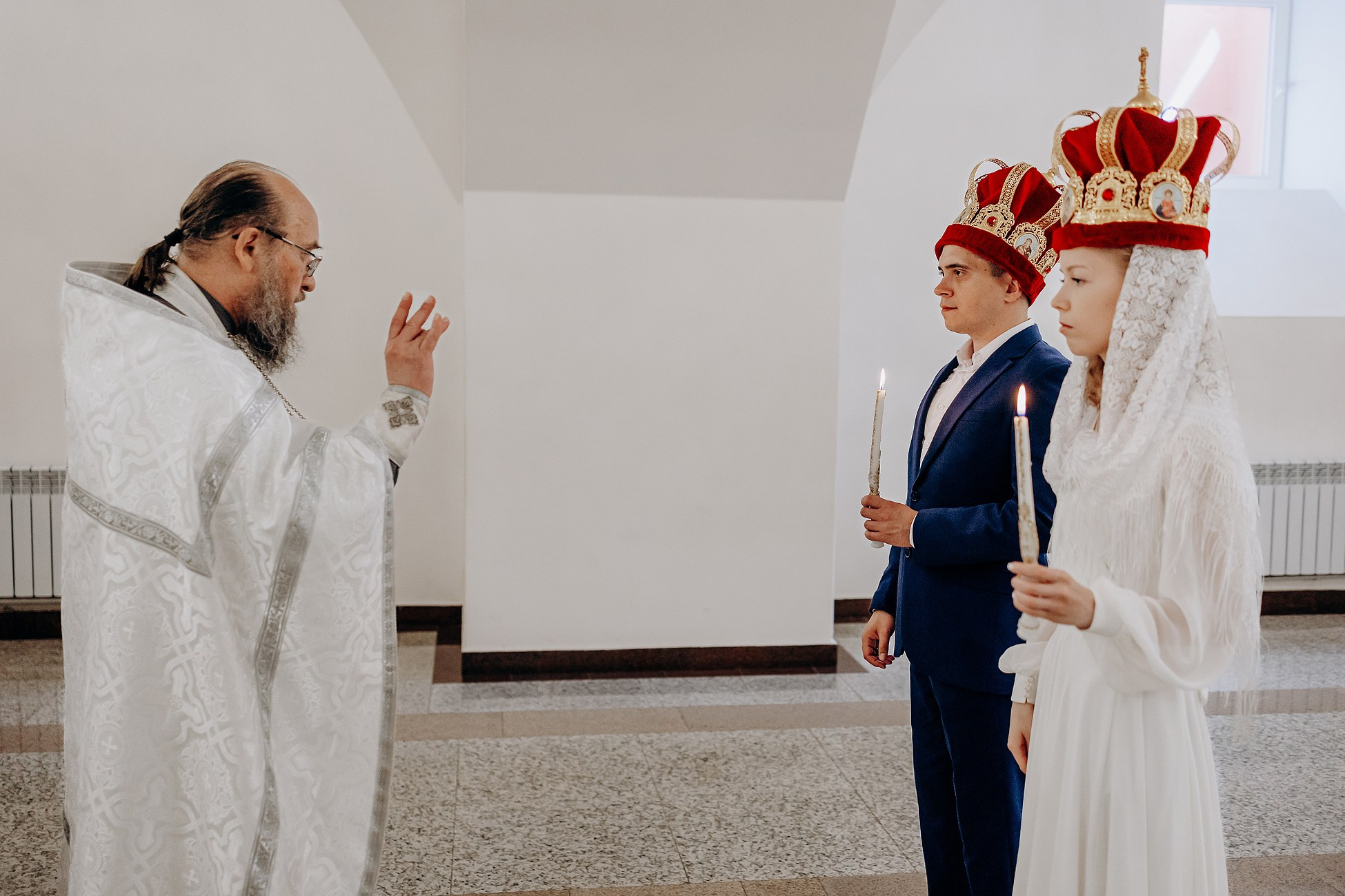 Венчание в Храме Петра и Павла. Семейный фотограф в Пензе Мария Левина