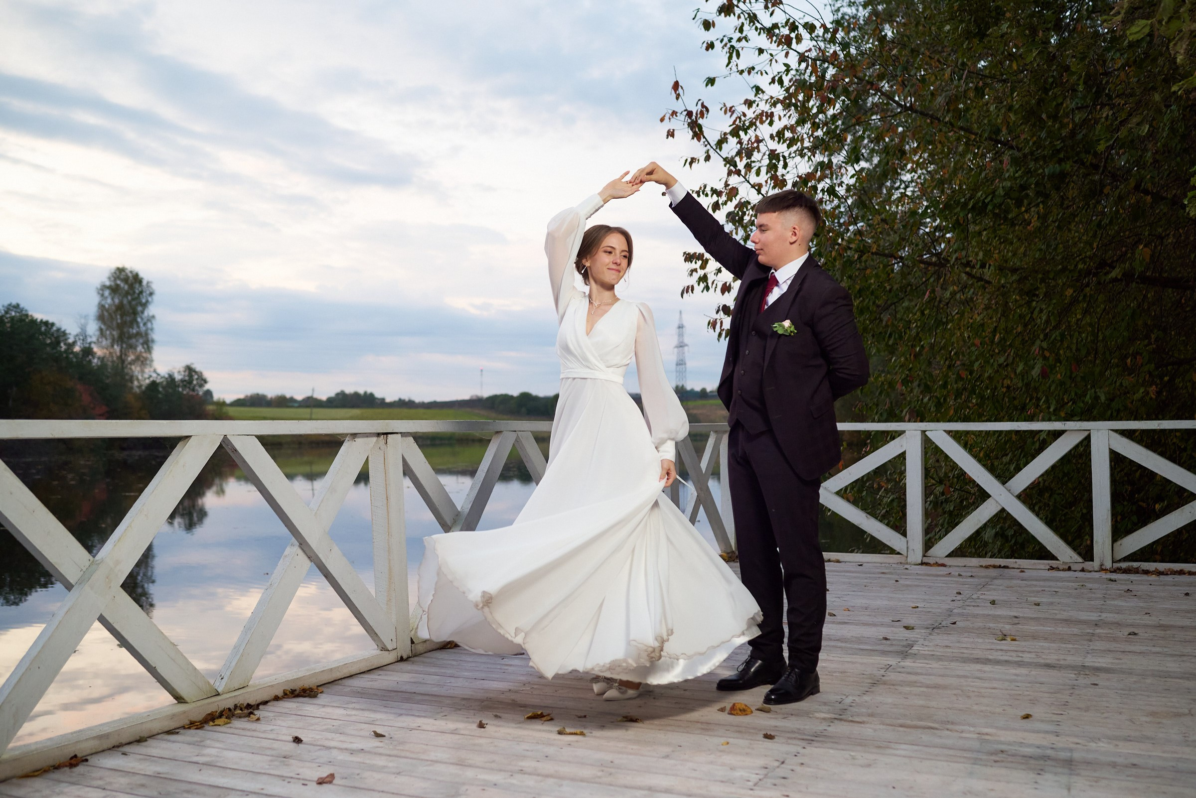 Никита и Настя. Свадебный фотограф, видеограф в Клину, Москве, Зеленограде, Калабушкин