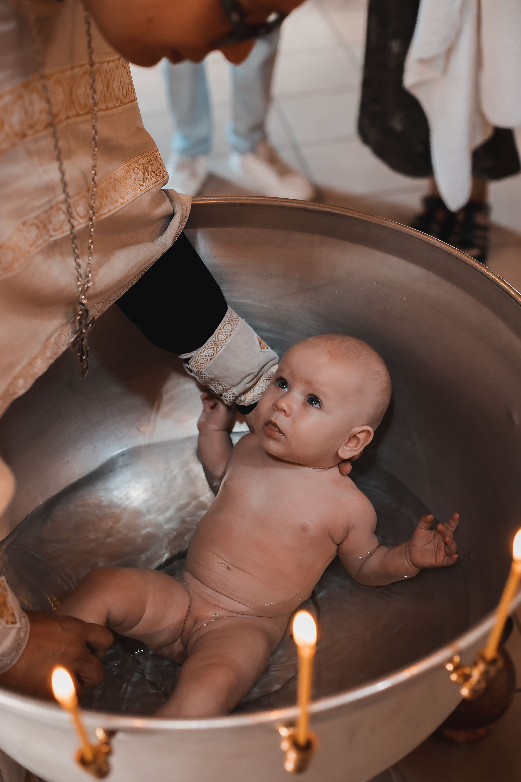 Крещение Ксении. Семейный, индивидуальный фотограф в Москве Ангели Марина