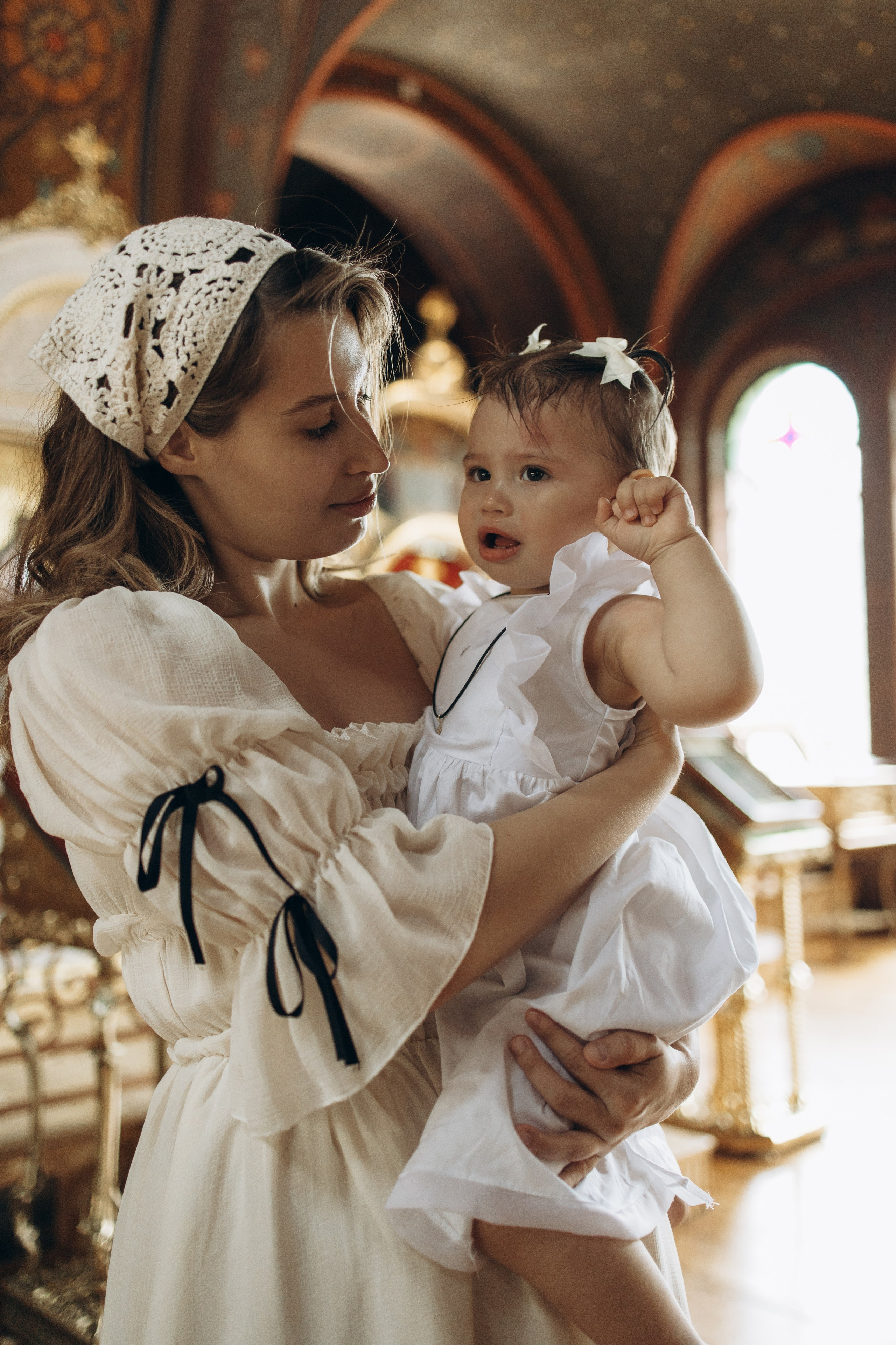 Крещение Стефании. Самый теплый фотограф в Краснодаре Рябоконь Ксения