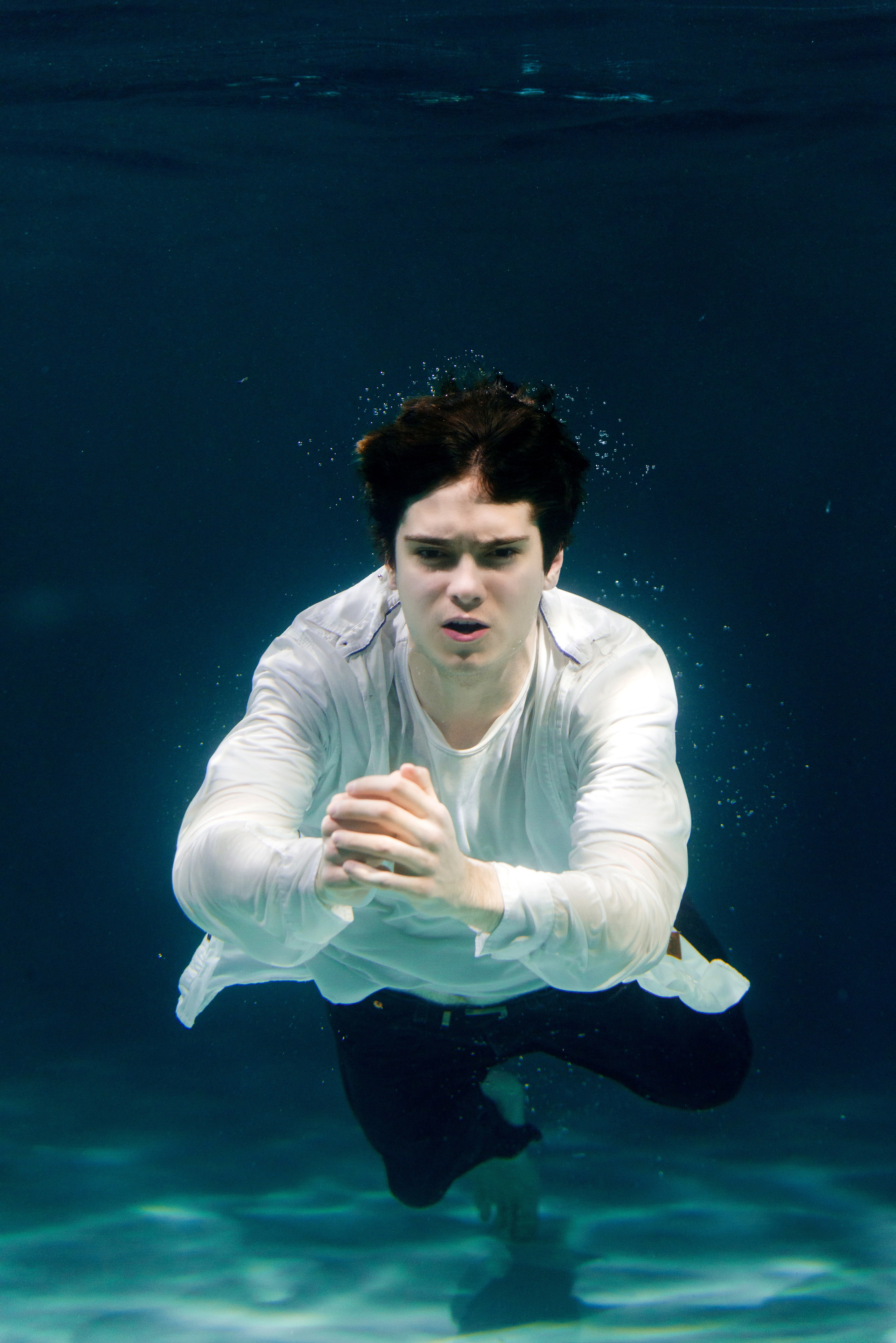 Под водой. Фотограф и дизайнер в Москве Екатерина Лобачева