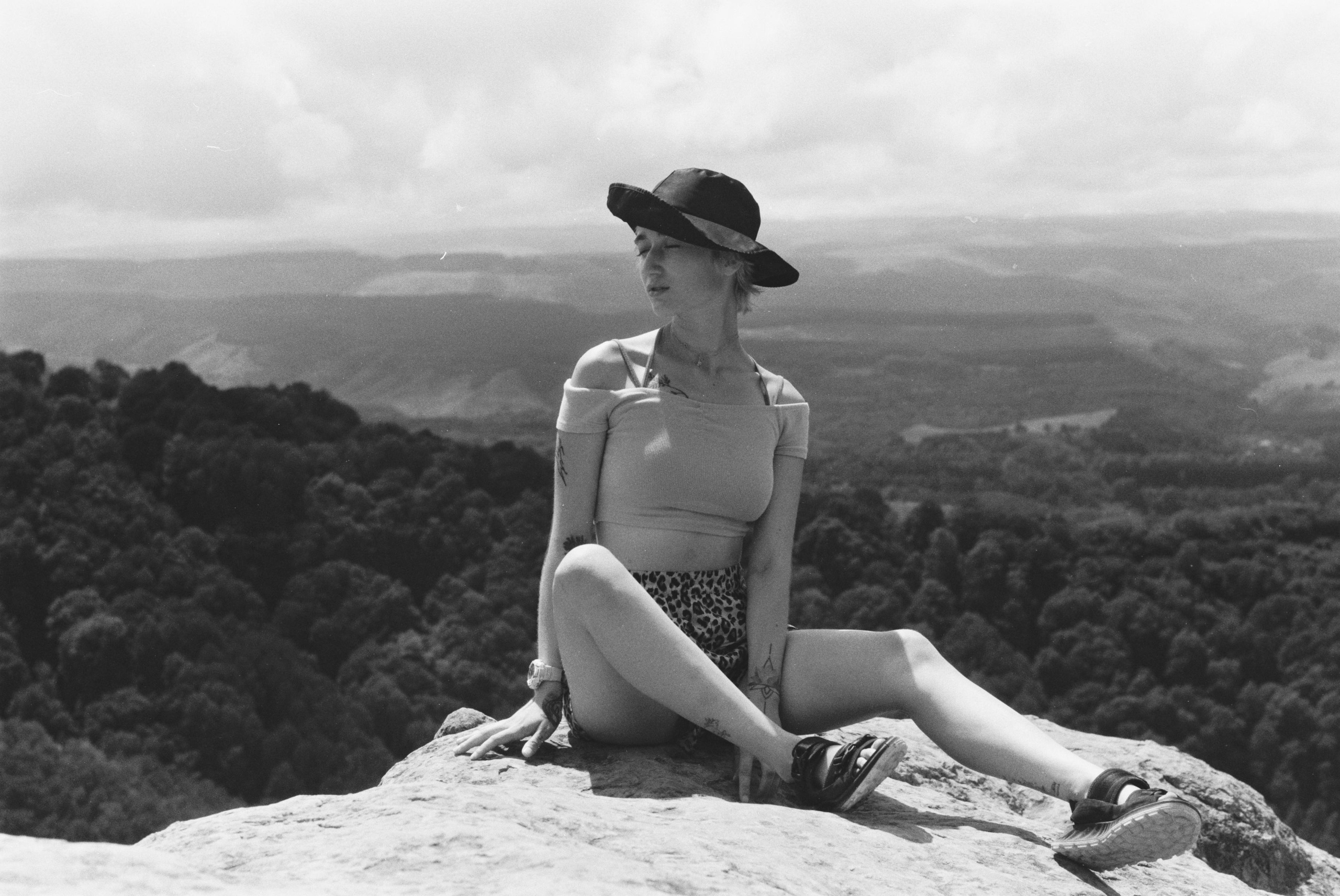 B/w film. Спортивный фотограф Александр Бармин