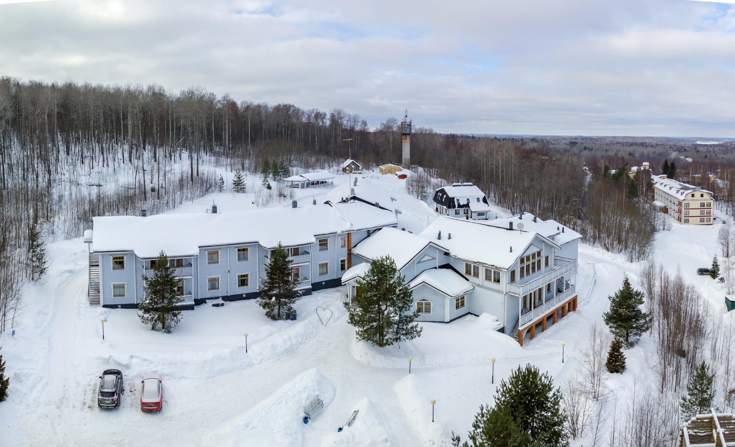 Курорт Марциальные воды. Аэросъемка. Фото и Видео в Карелии. Алексей Фрилунд