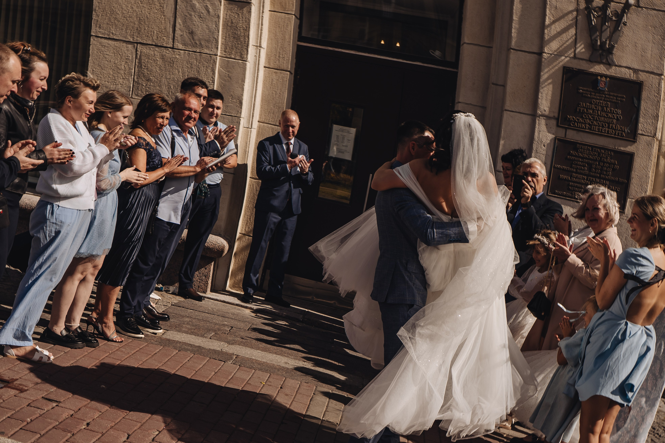 СВАДЕБНАЯ СЬЕМКА В ЗАГСЕ НА МОСКОВСКОМ ПРОСПЕКТЕ. Профессиональный фотограф, Санкт-Петербург — Виктория Богомолова