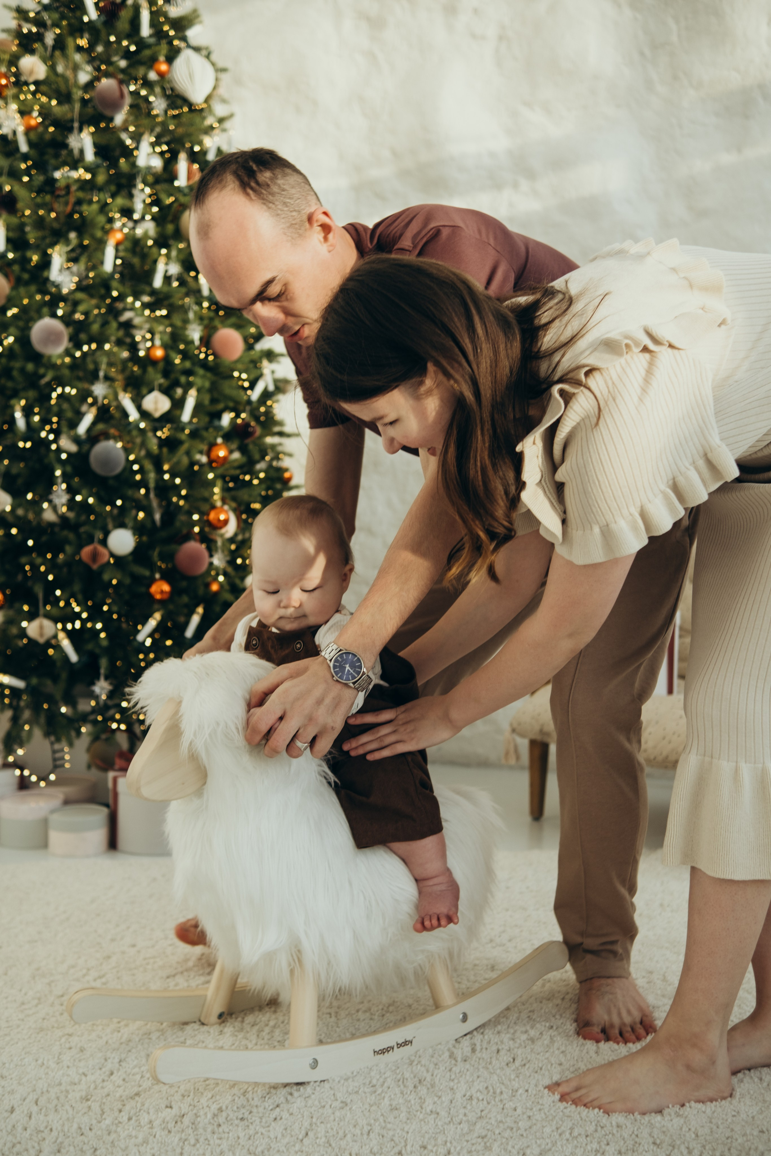 Первый Новый год для Вовочки!. Фотограф Евгения Войко Тюмень
