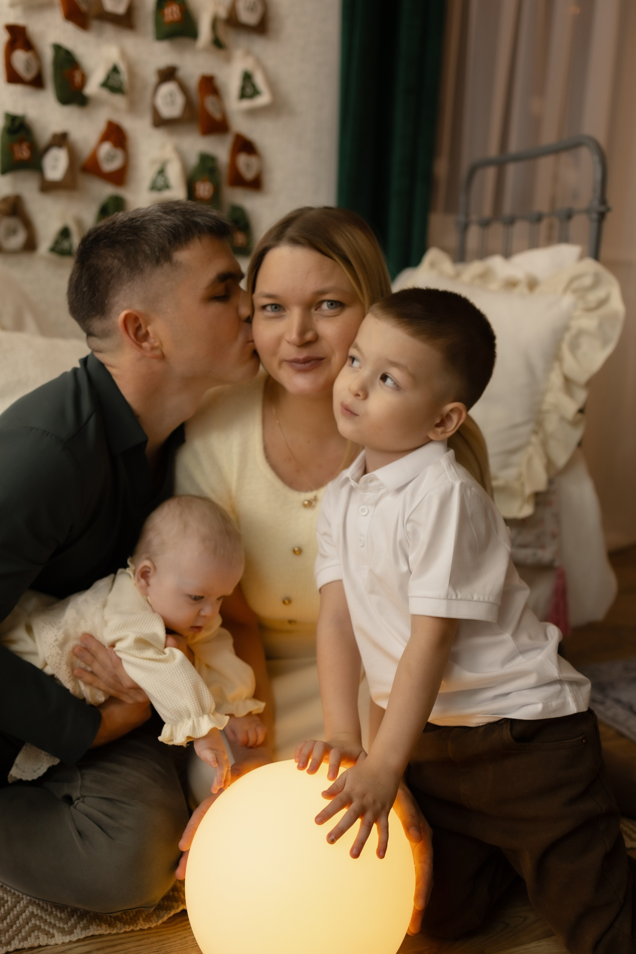 Семейная новогодняя. Фотограф Татьяна Семенова