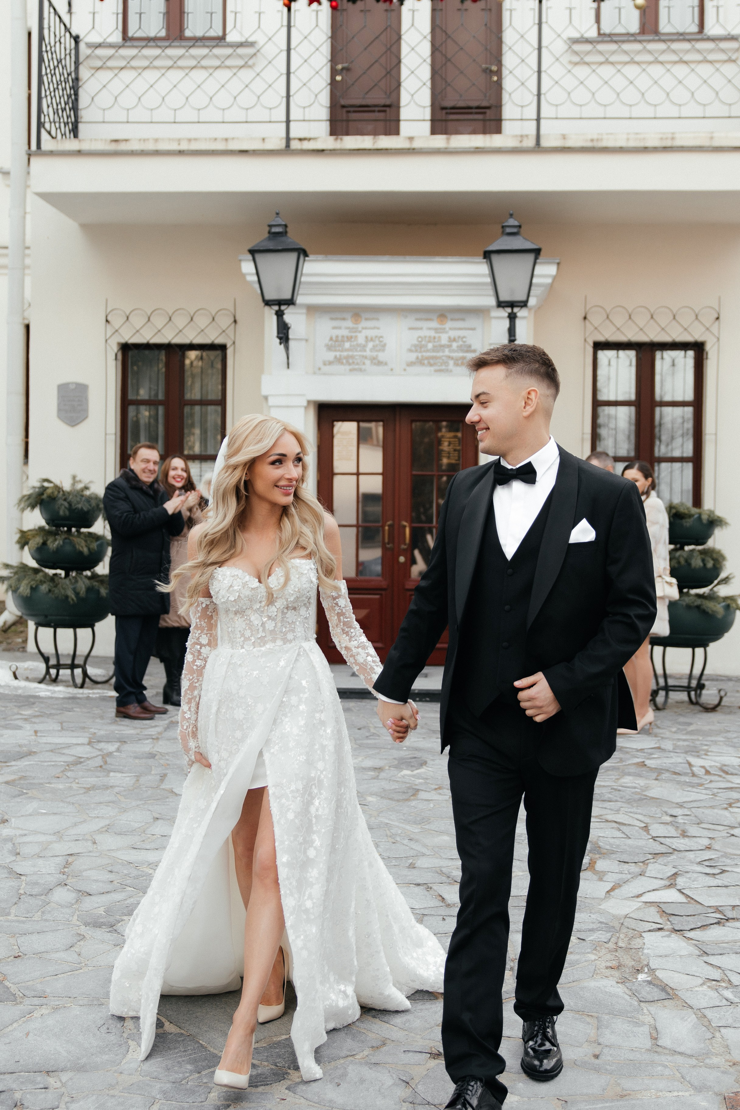 Юлия и Андрей | Свадебный день на 9 человек. Свадебный фотограф Минск РБ