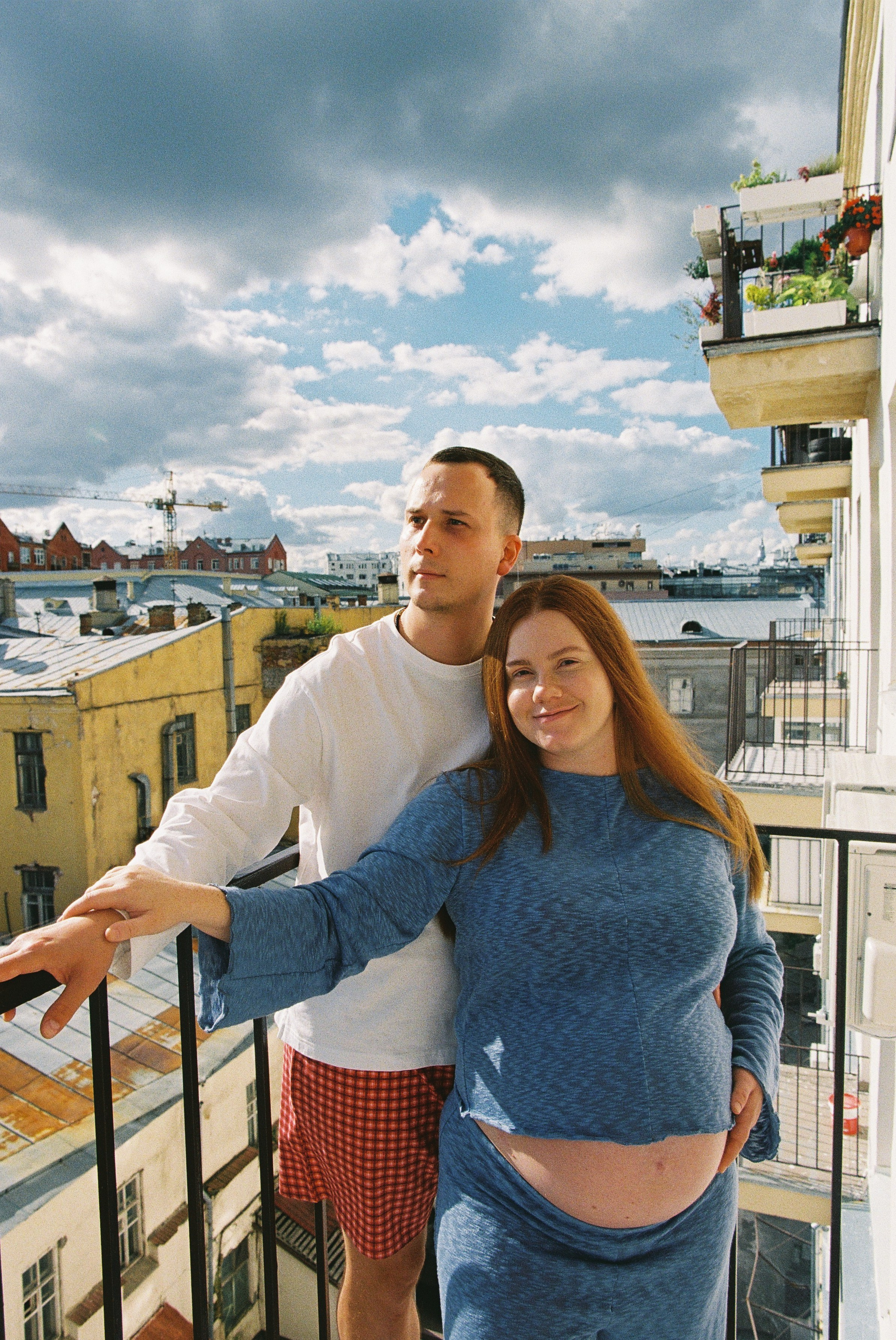 Катя и Егор. Фотограф беременности и материнства в Москве Алевтина Носова