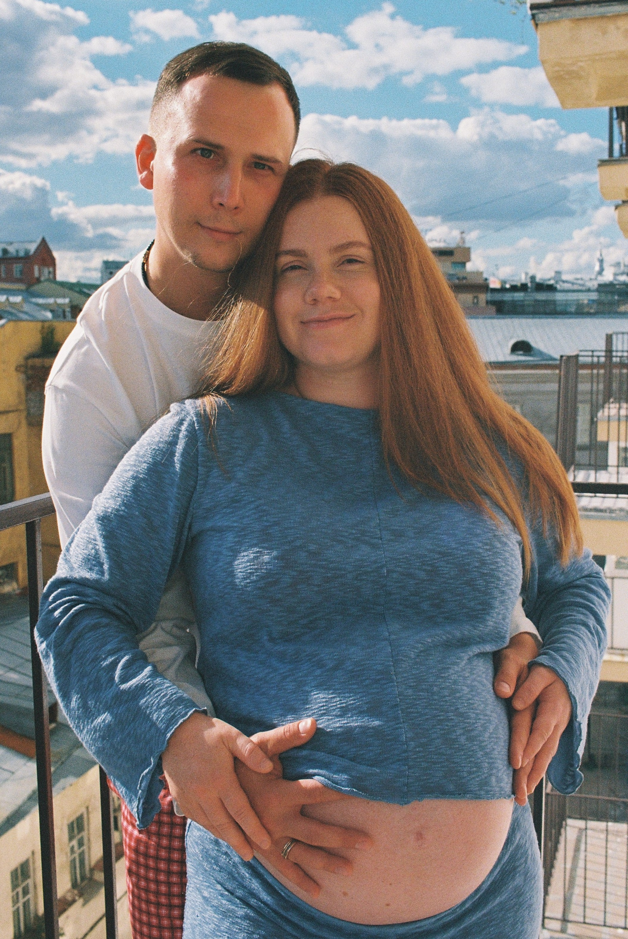 Катя и Егор. Фотограф беременности и материнства в Москве Алевтина Носова
