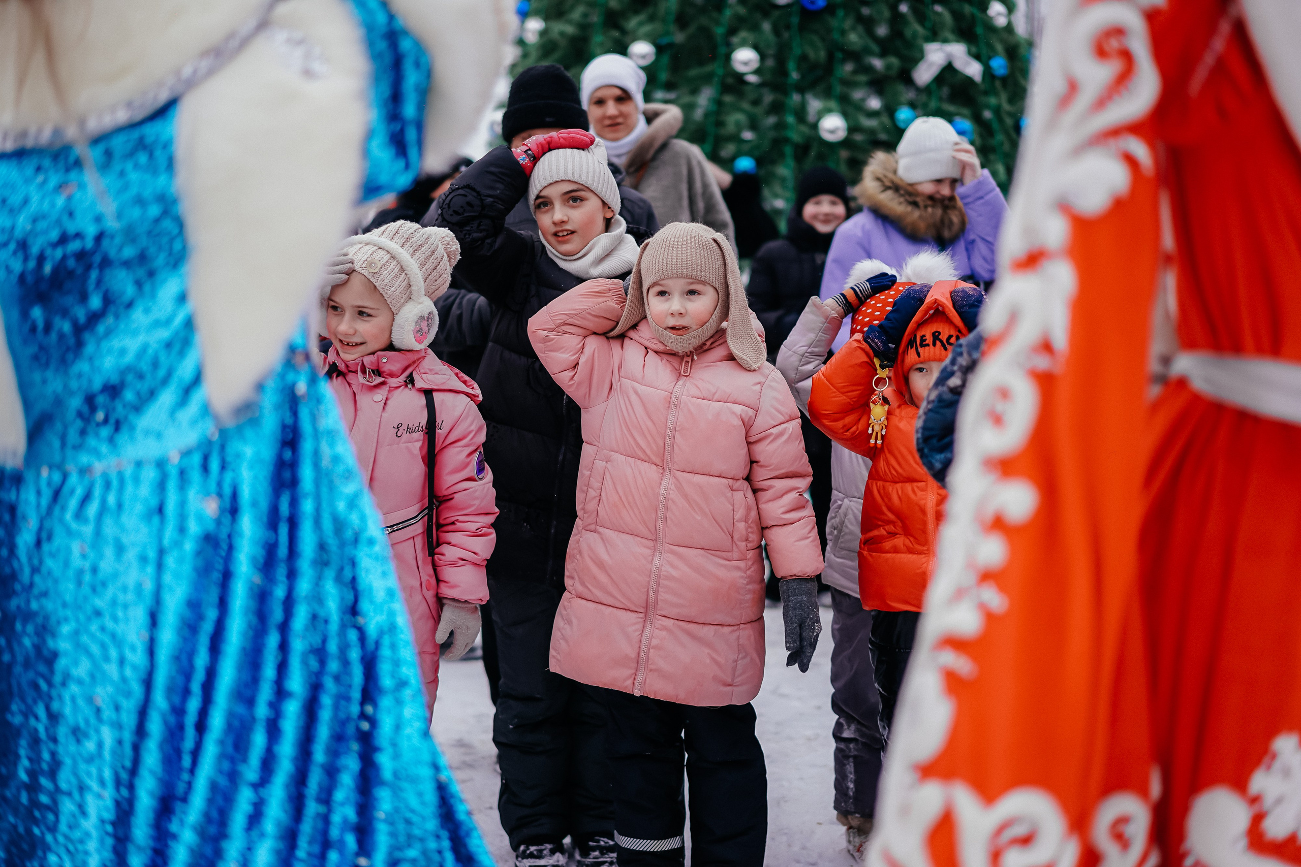«Предновогодний переполох» Лопатинский сад, 14.12.2024. Фотограф и видеограф Смоленск | Студия Цезарь