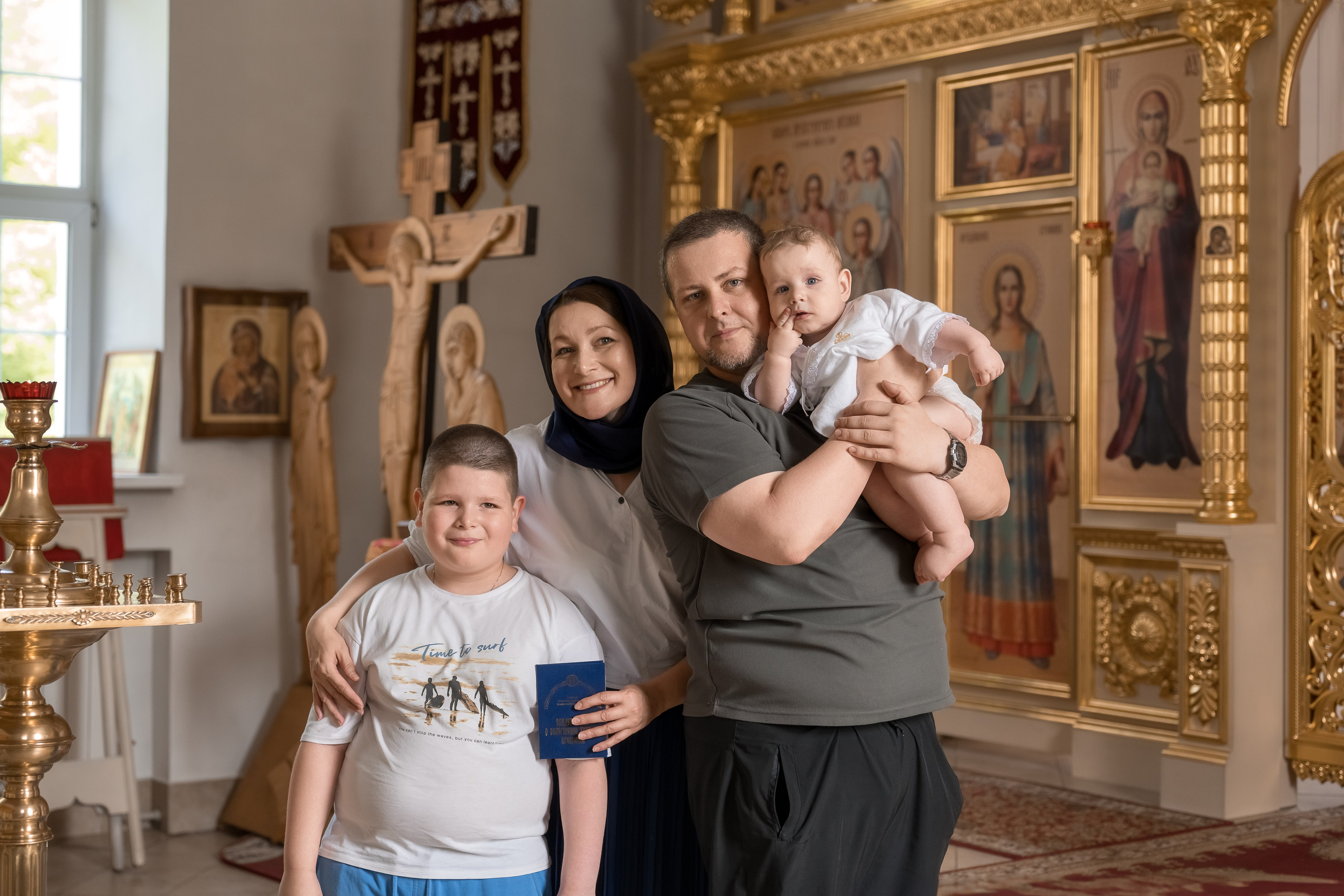 Крещение. Фотограф Саратов Юлия Петрова