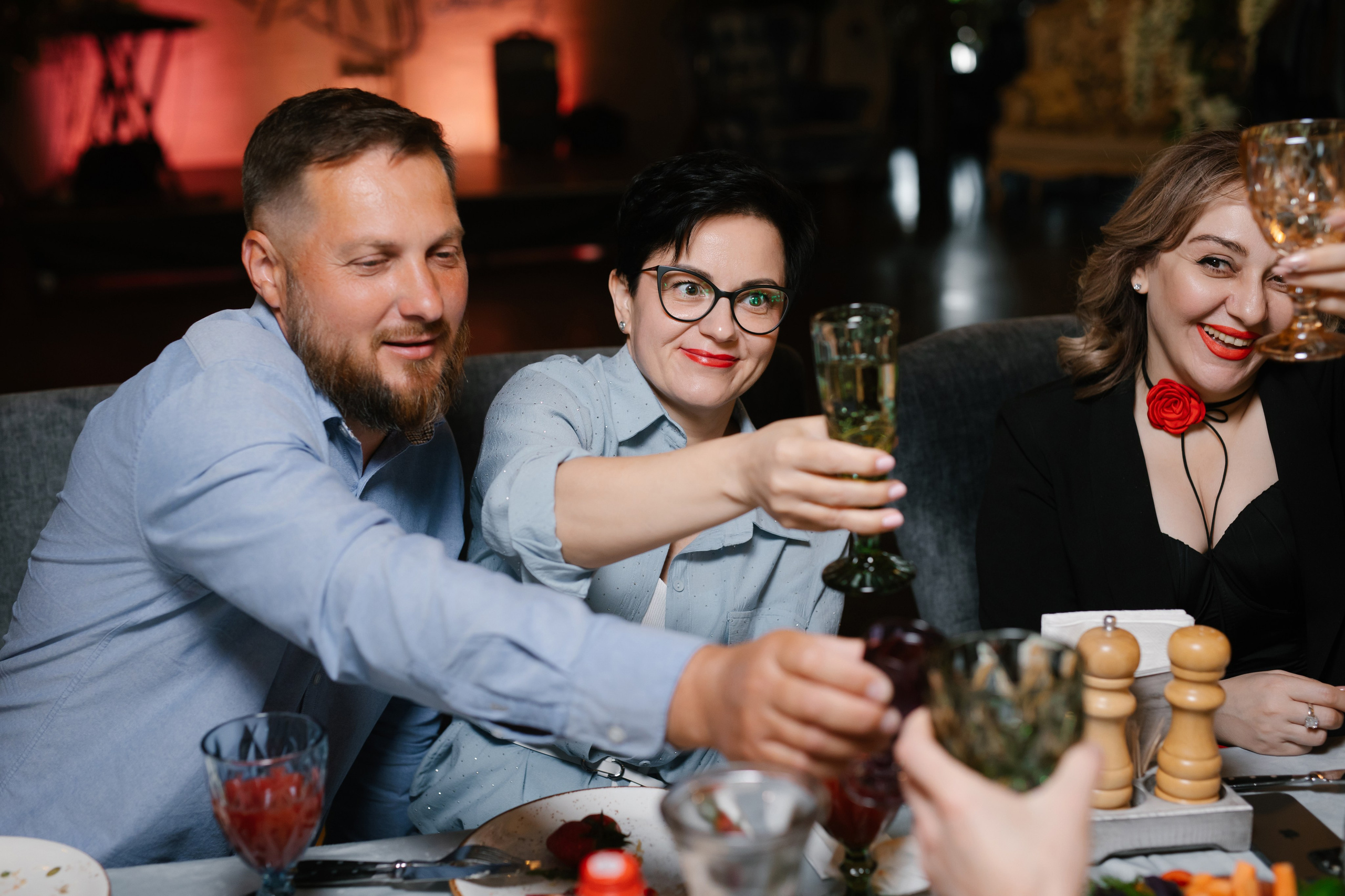 День рождения Ирины, ресторан Лев Голицын