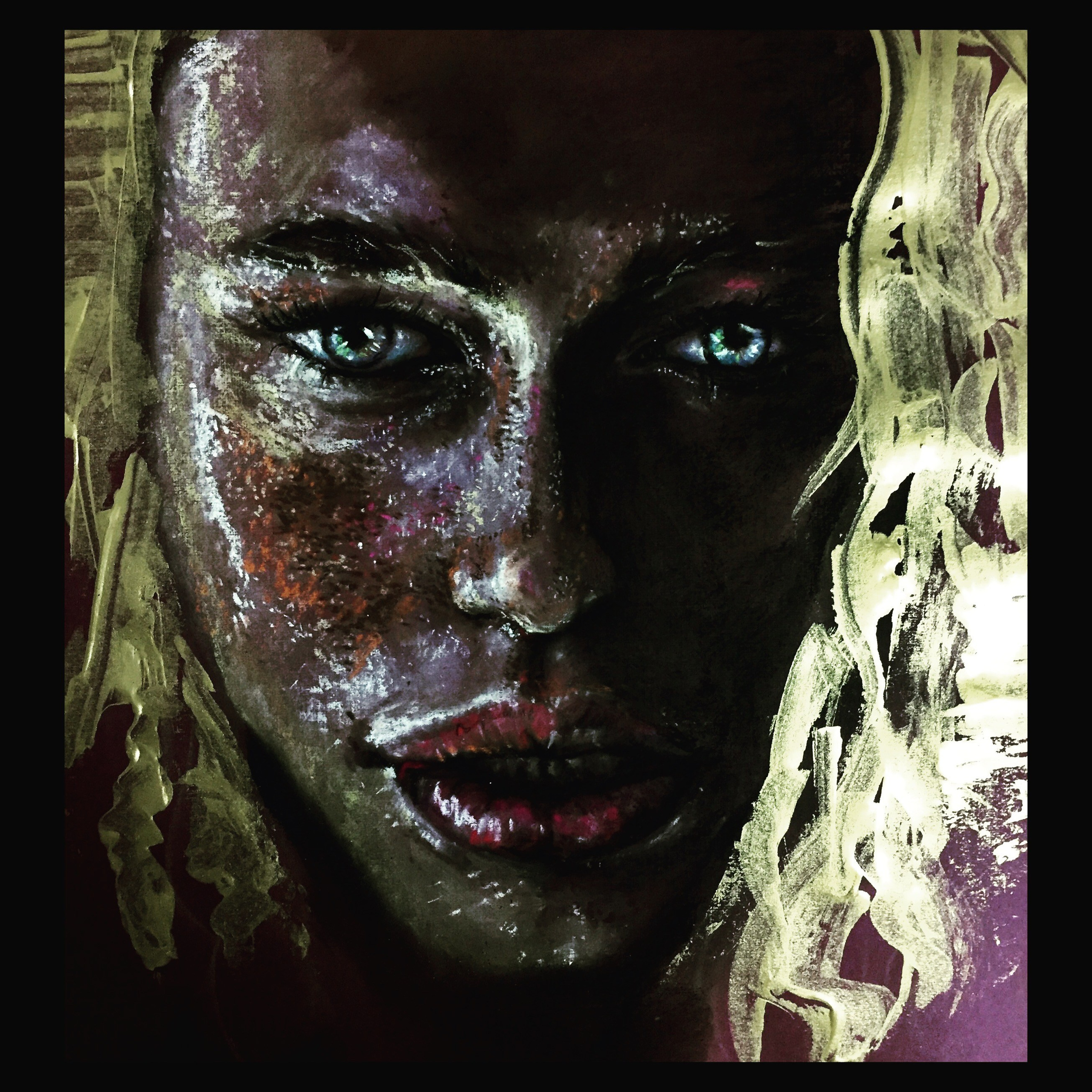 Pastels. Portrait Artist and Illustrator Alevtina Golovin