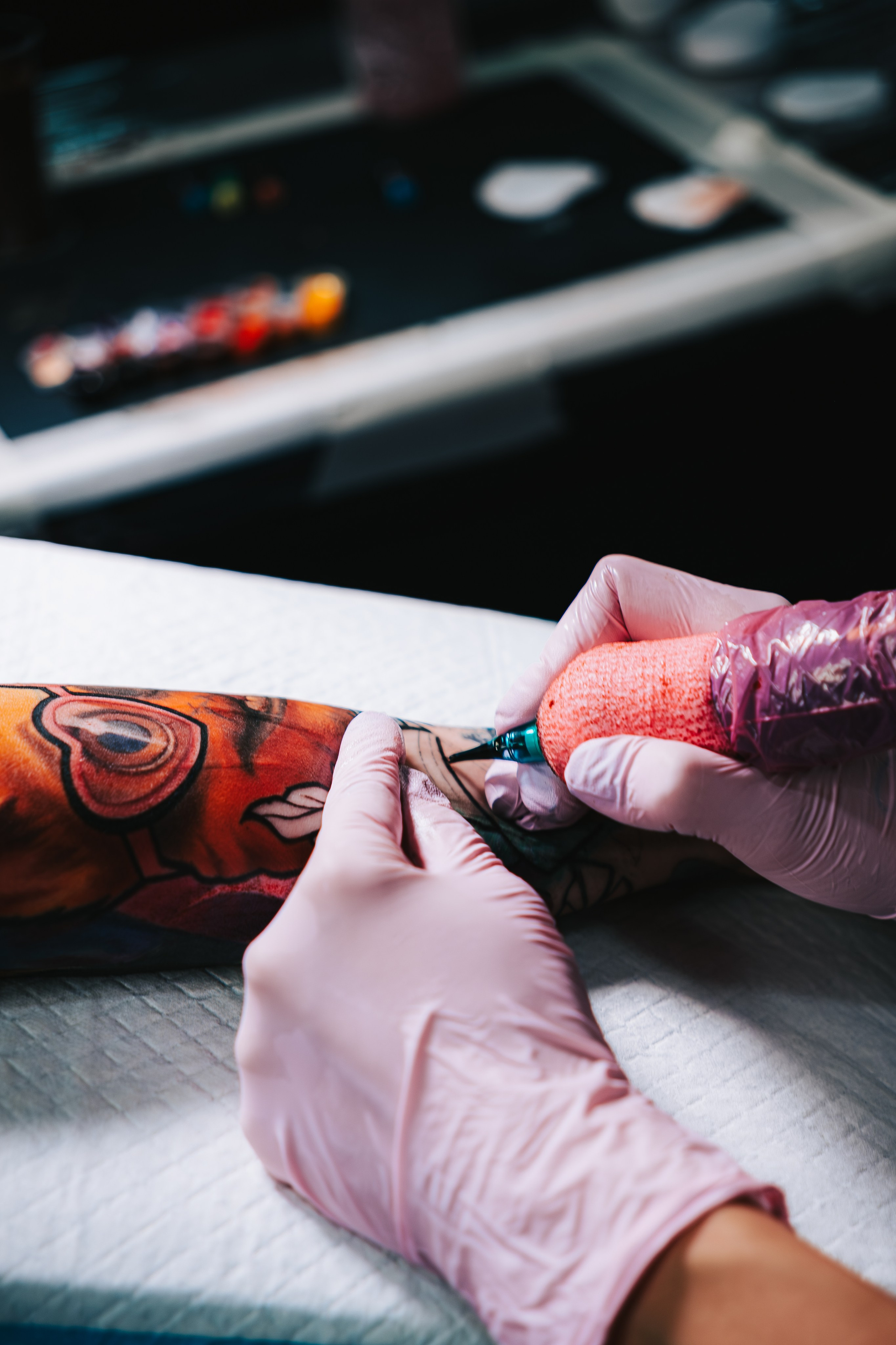 Съемка для личного бренда Kolesnikova Tattoo. Коммерческий и Портретный Фотограф Симферополь Крым Максим Махо